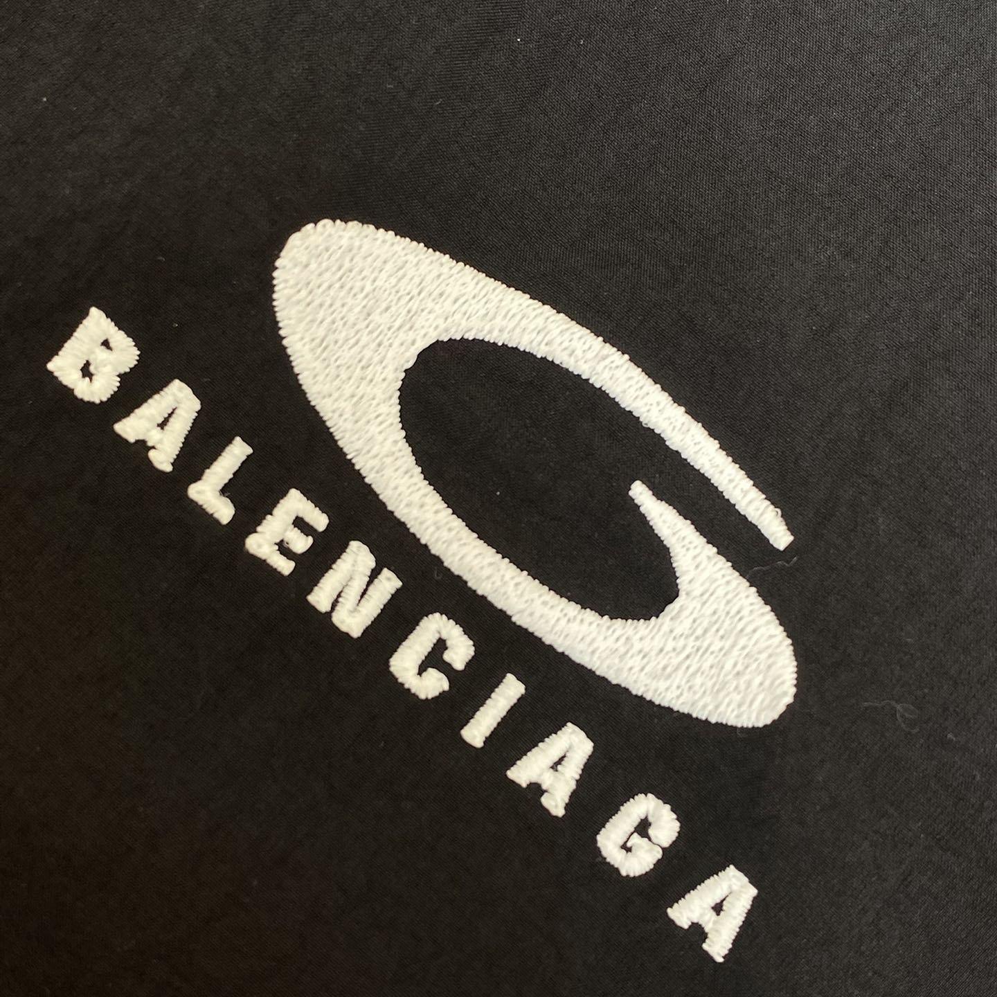 Balenciaga Loop Sports Icon Large Tracksuit Jacket  - FashionPlug