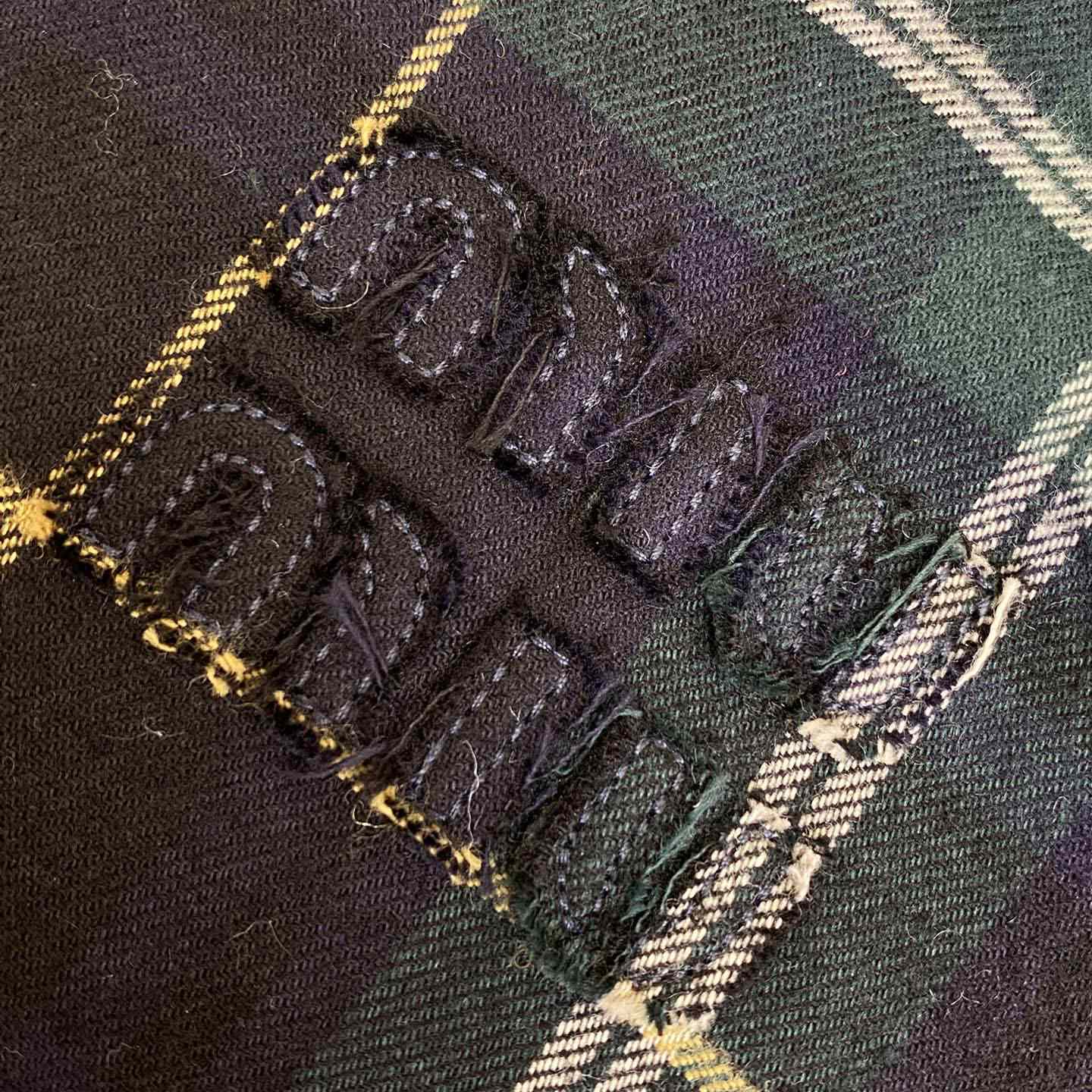 Miu Miu Plaid Hoodie Jacket - FashionPlug