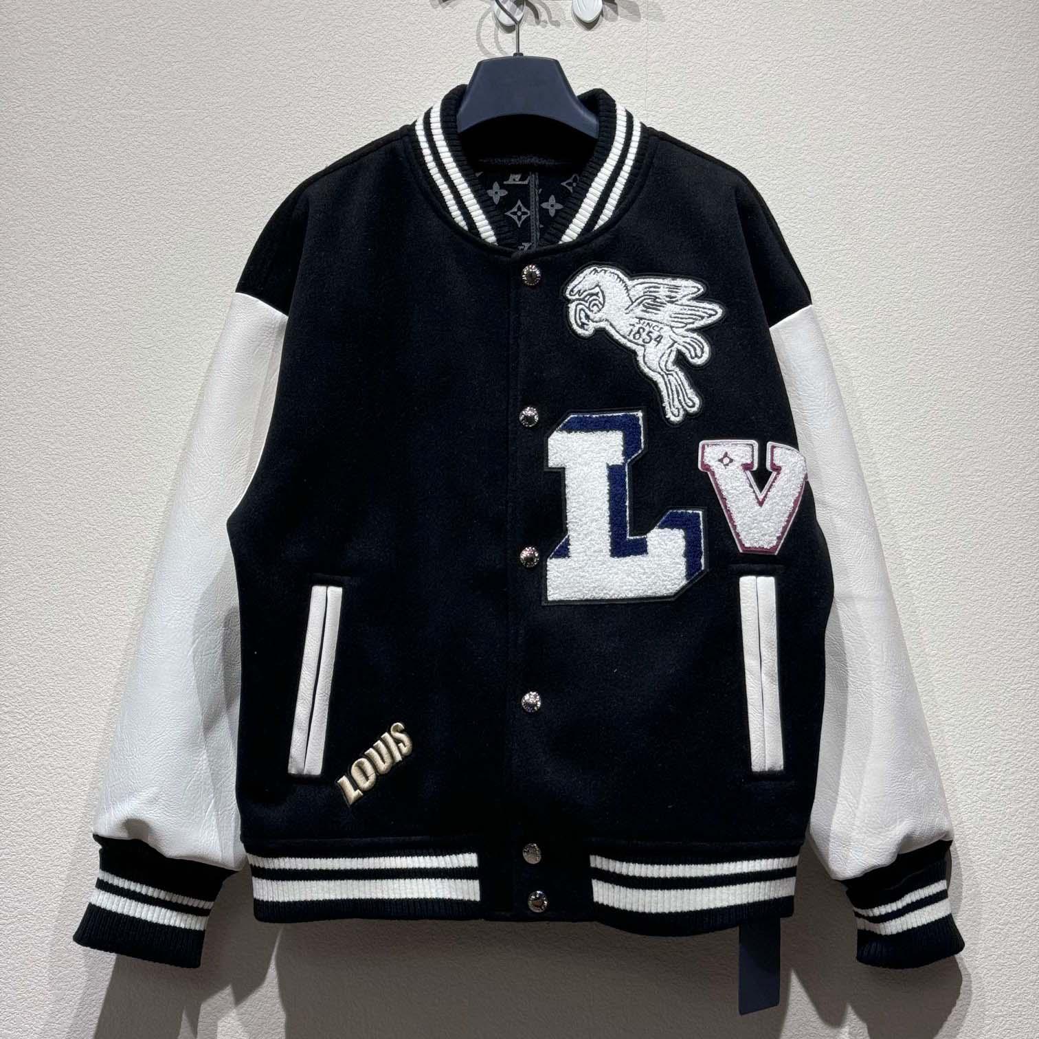 Louis Vuitton Varsity Jacket - FashionPlug