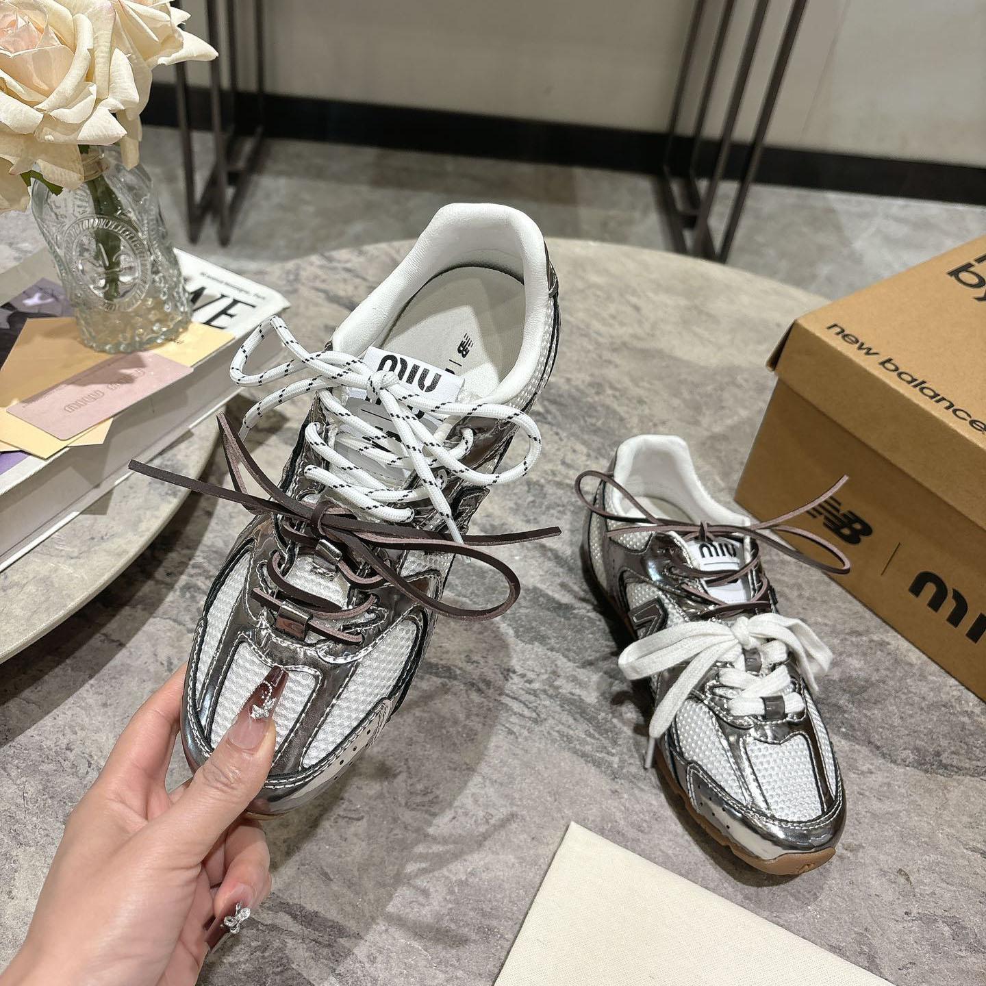 New Balance X Miu Miu Sneakers - FashionPlug