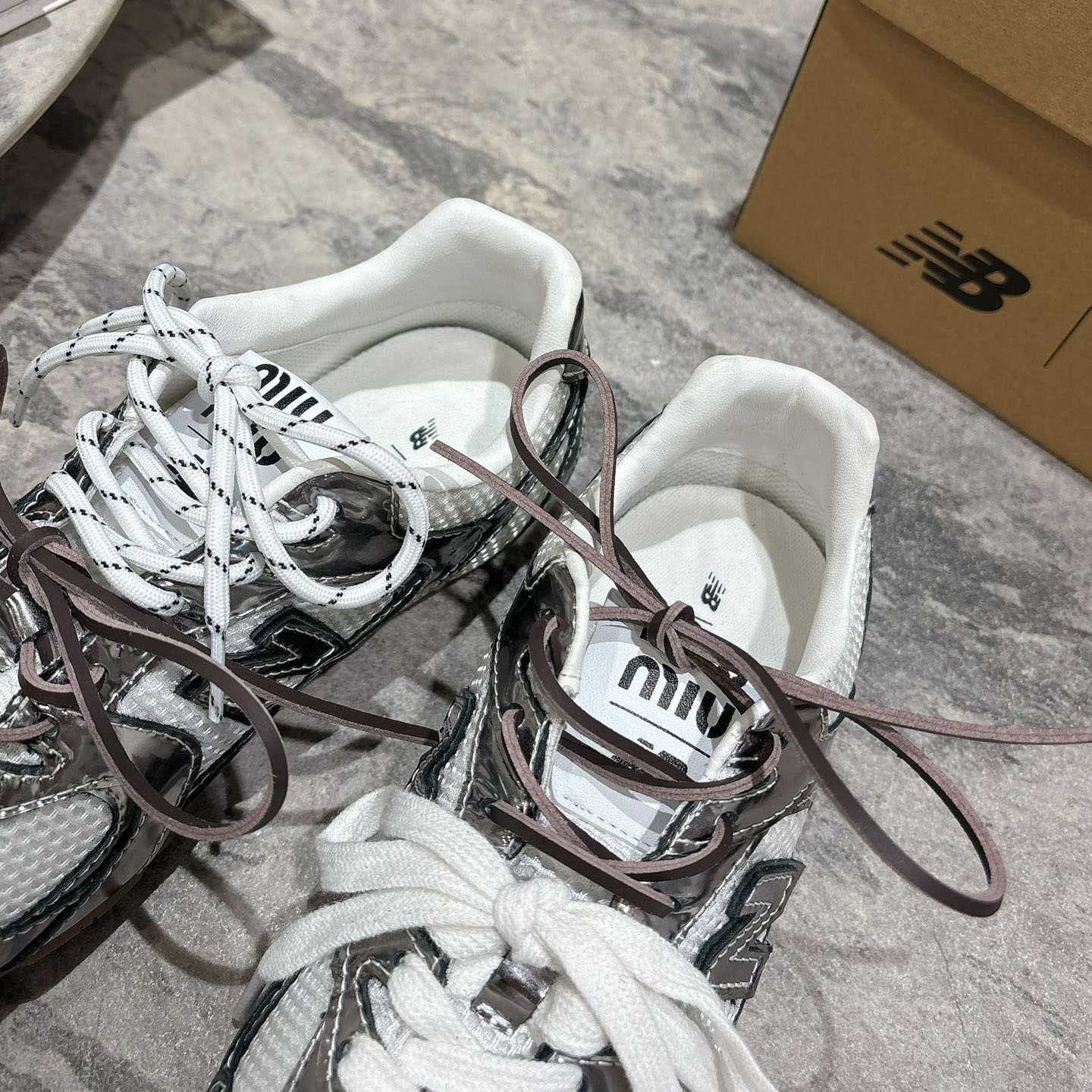 New Balance X Miu Miu Sneakers - FashionPlug