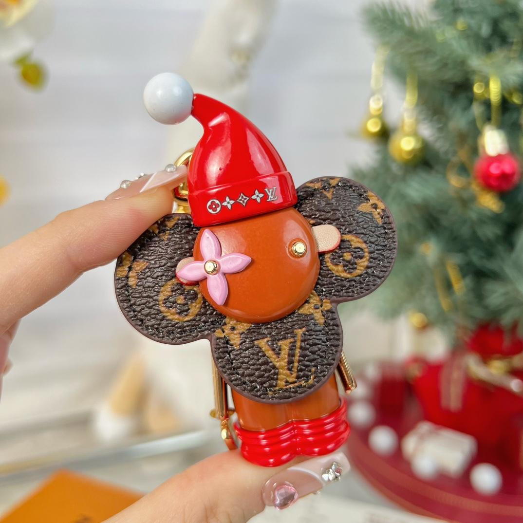 Louis Vuitton Vivienne Xmas Bag Charm And Key Holder   - FashionPlug