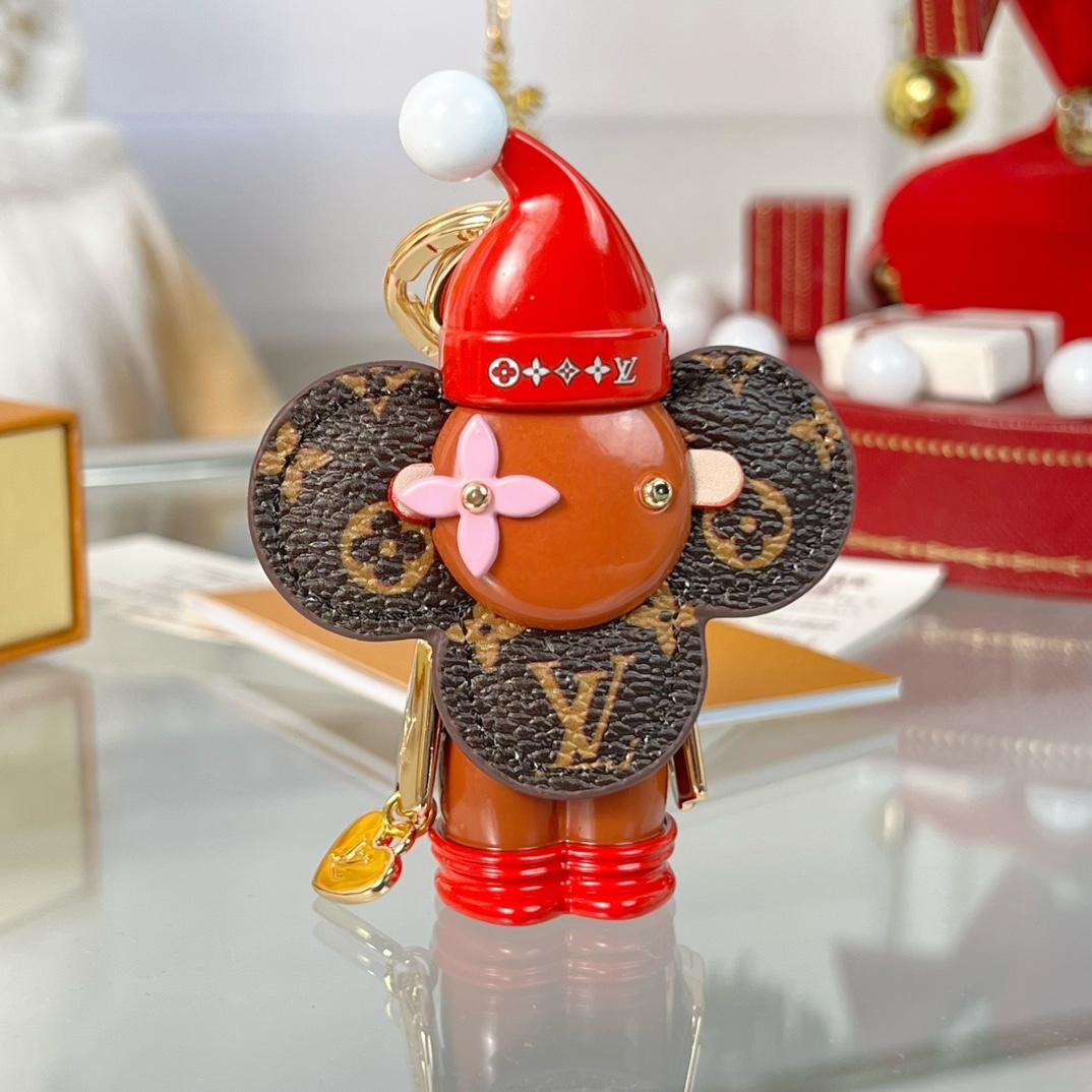 Louis Vuitton Vivienne Xmas Bag Charm And Key Holder   - FashionPlug