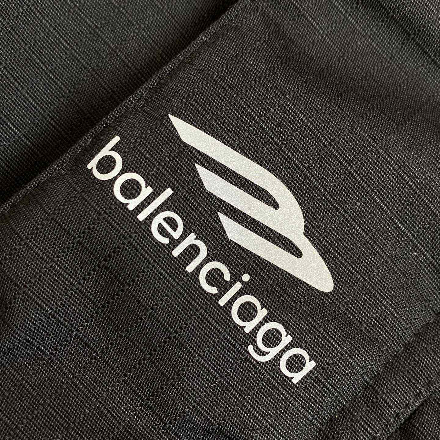 Balenciaga 3B Sports Icon Ski Parka In Black  - FashionPlug