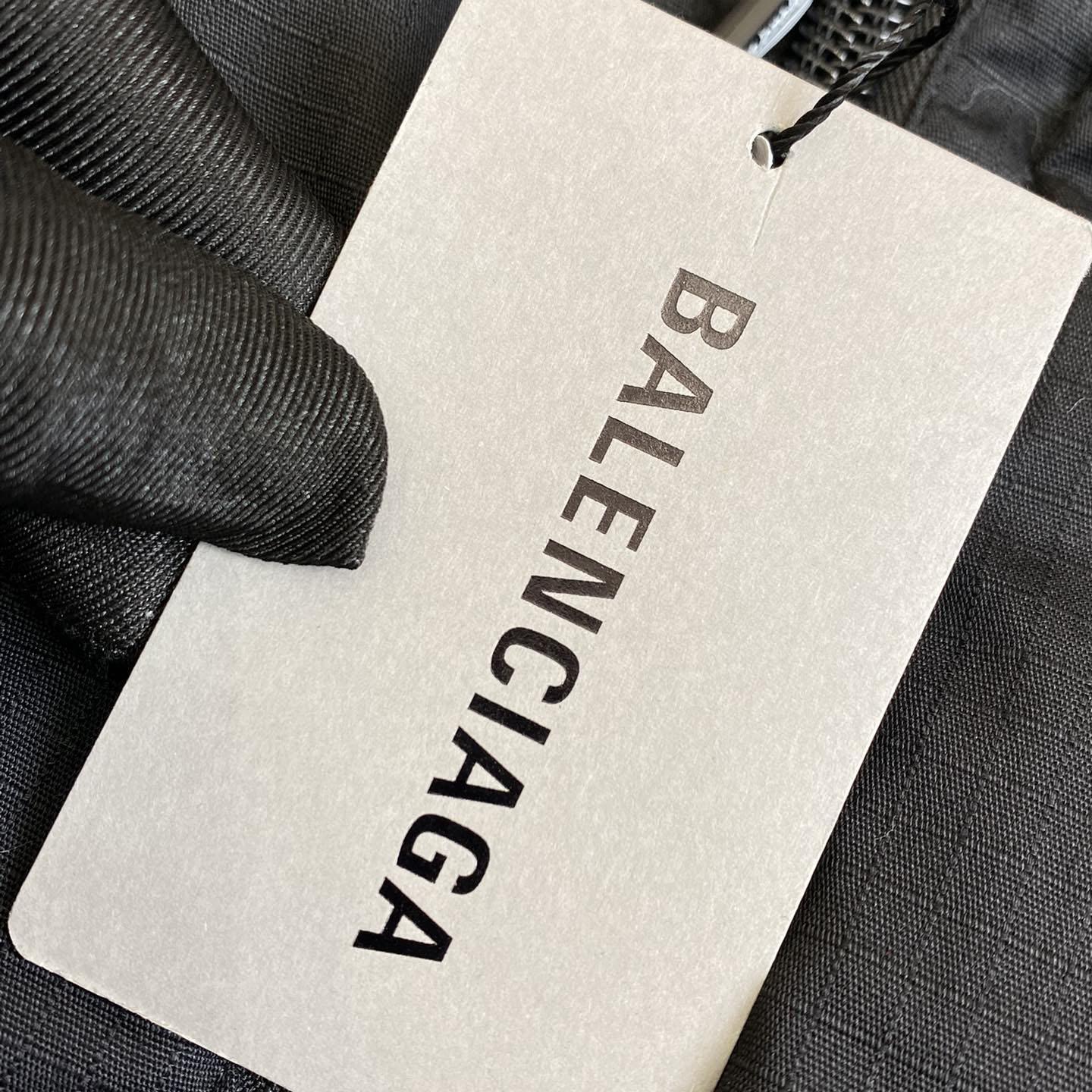 Balenciaga 3B Sports Icon Ski Parka In Black  - FashionPlug