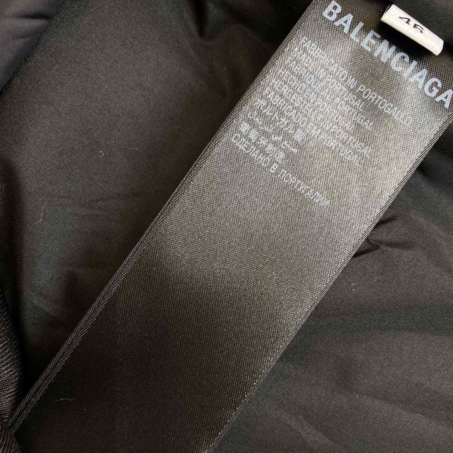 Balenciaga 3B Sports Icon Ski Parka In Black  - FashionPlug