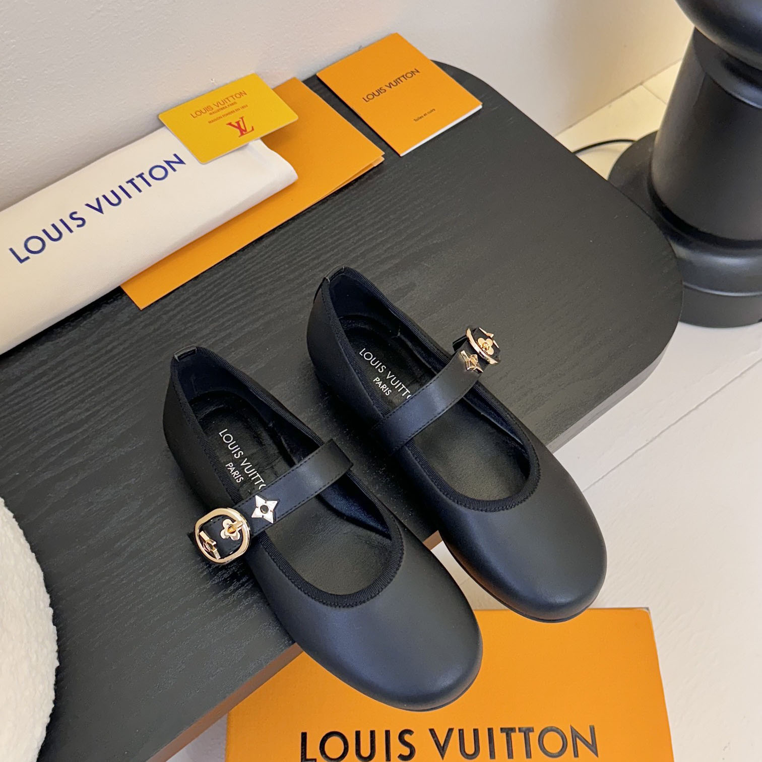 Louis Vuitton Romy Flat Ballerina - FashionPlug