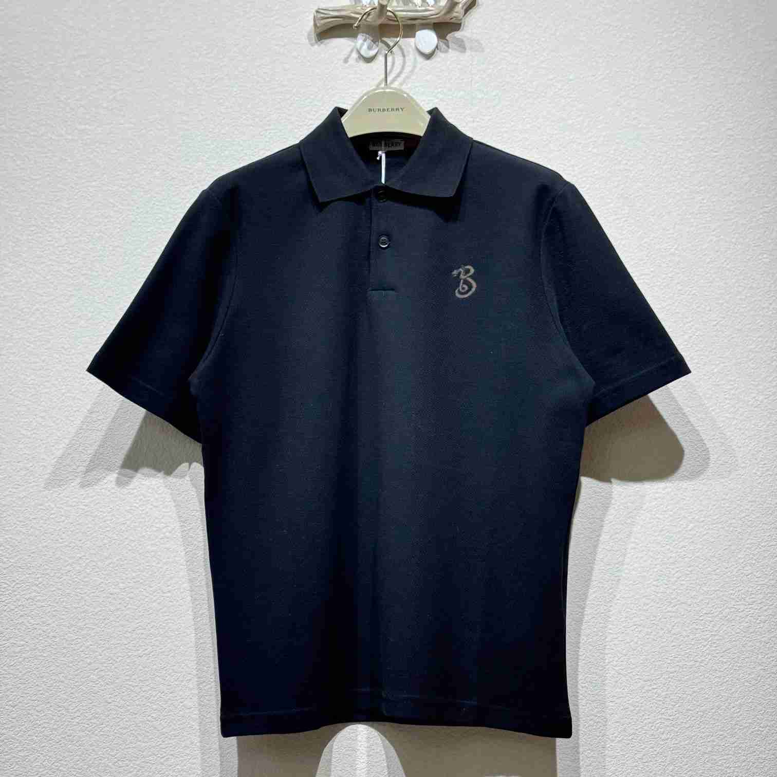 Burberry Cotton Polo Shirt - FashionPlug