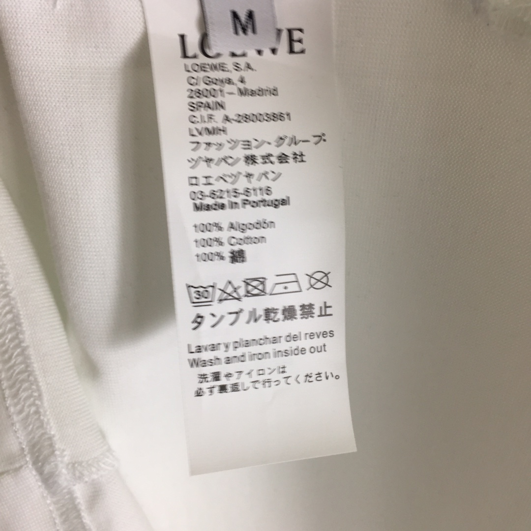 Loewe Loose Fit T-shirt In Cotton - FashionPlug