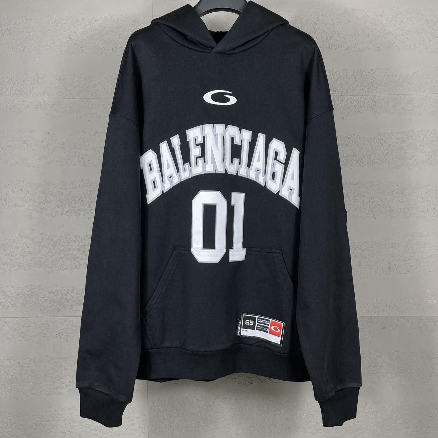 Balenciaga Cotton Hoodie - FashionPlug