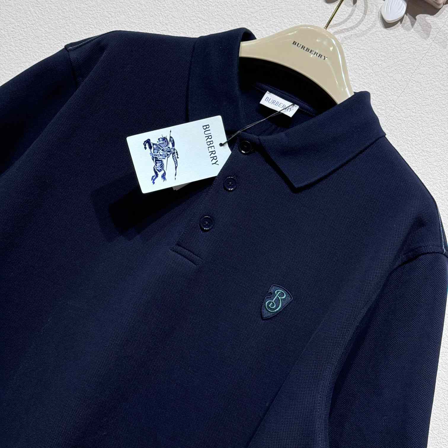 Burberry Cotton Polo Shirt - FashionPlug