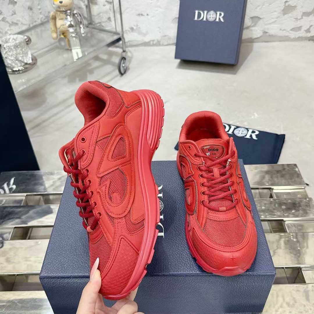 Dior And STONE ISLAND B30 Sneaker   - FashionPlug