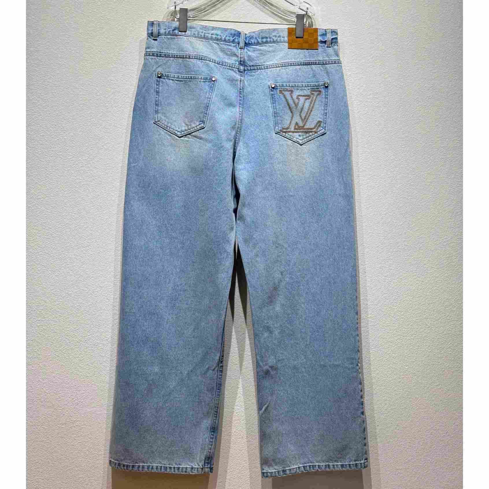 Louis Vuitton Skate Fit Denim Pants   1AGIXK - FashionPlug