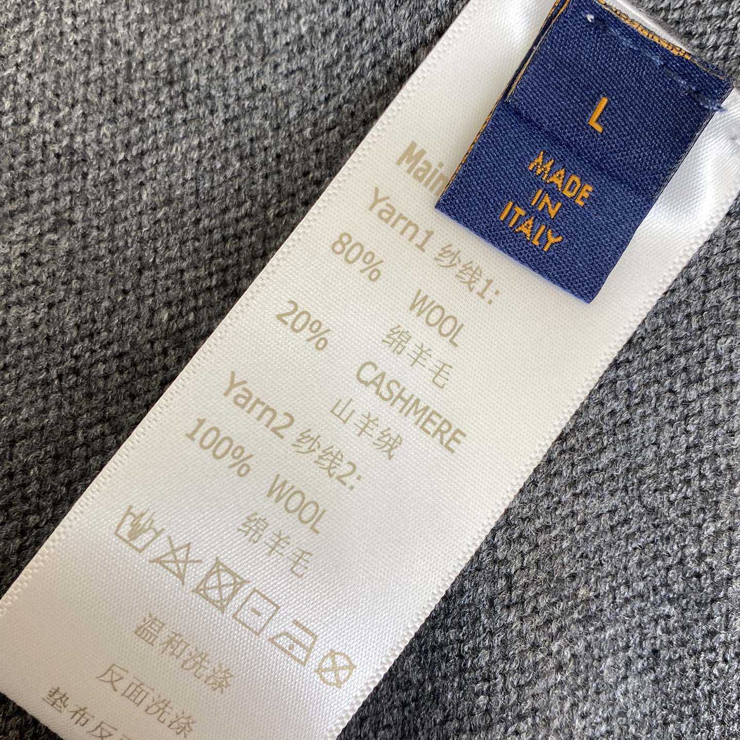 Louis Vuitton Embellished Wool-Cashmere Blend Pullove - FashionPlug