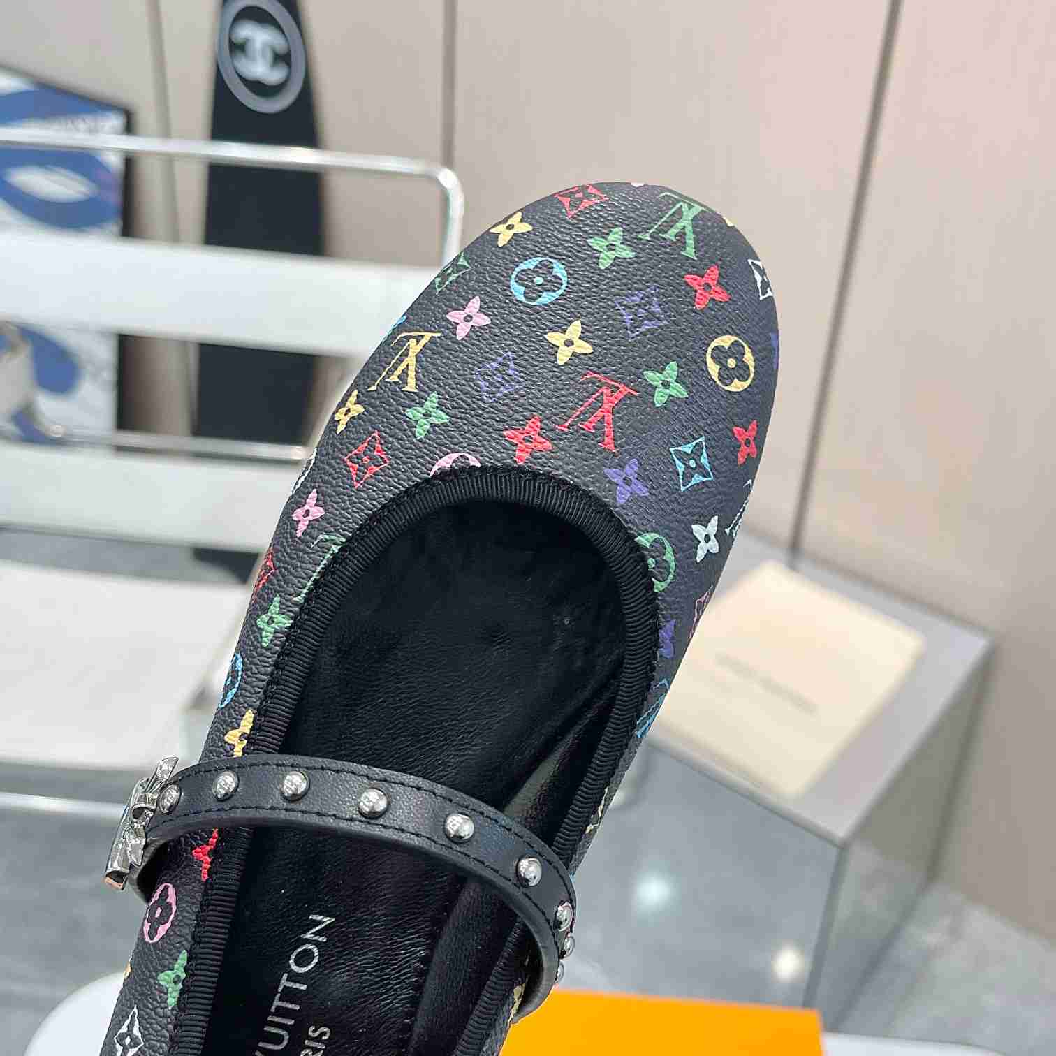Louis Vuitton LV x TM Romy Flat Ballerina   - FashionPlug