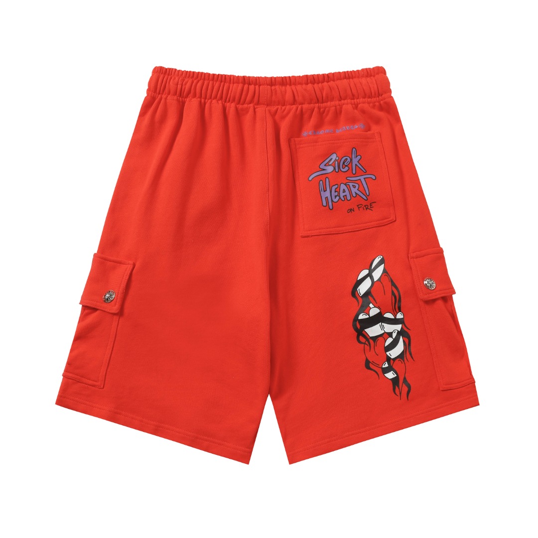 Chrome Hearts Matty Boy Spark Shorts - FashionPlug