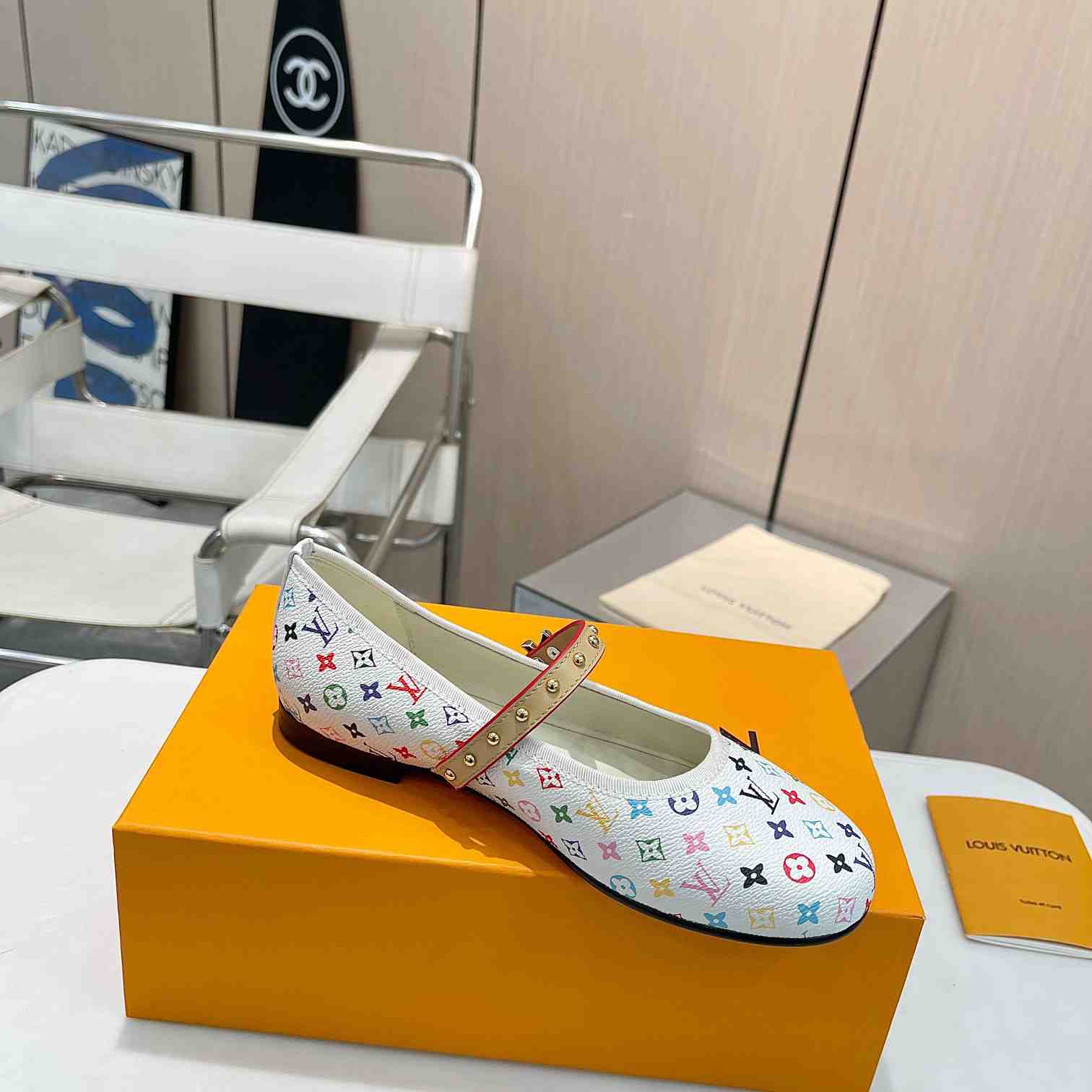 Louis Vuitton LV x TM Romy Flat Ballerina  1AGVFK - FashionPlug
