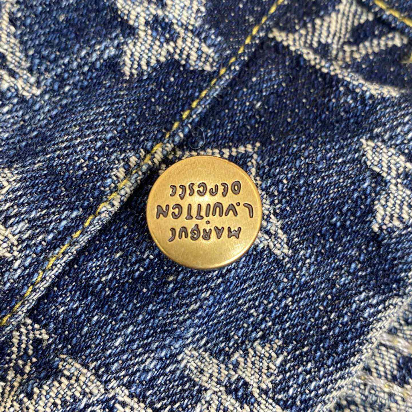 Louis Vuitton Monogram Denim Tailored Pants    1AGIV1 - FashionPlug