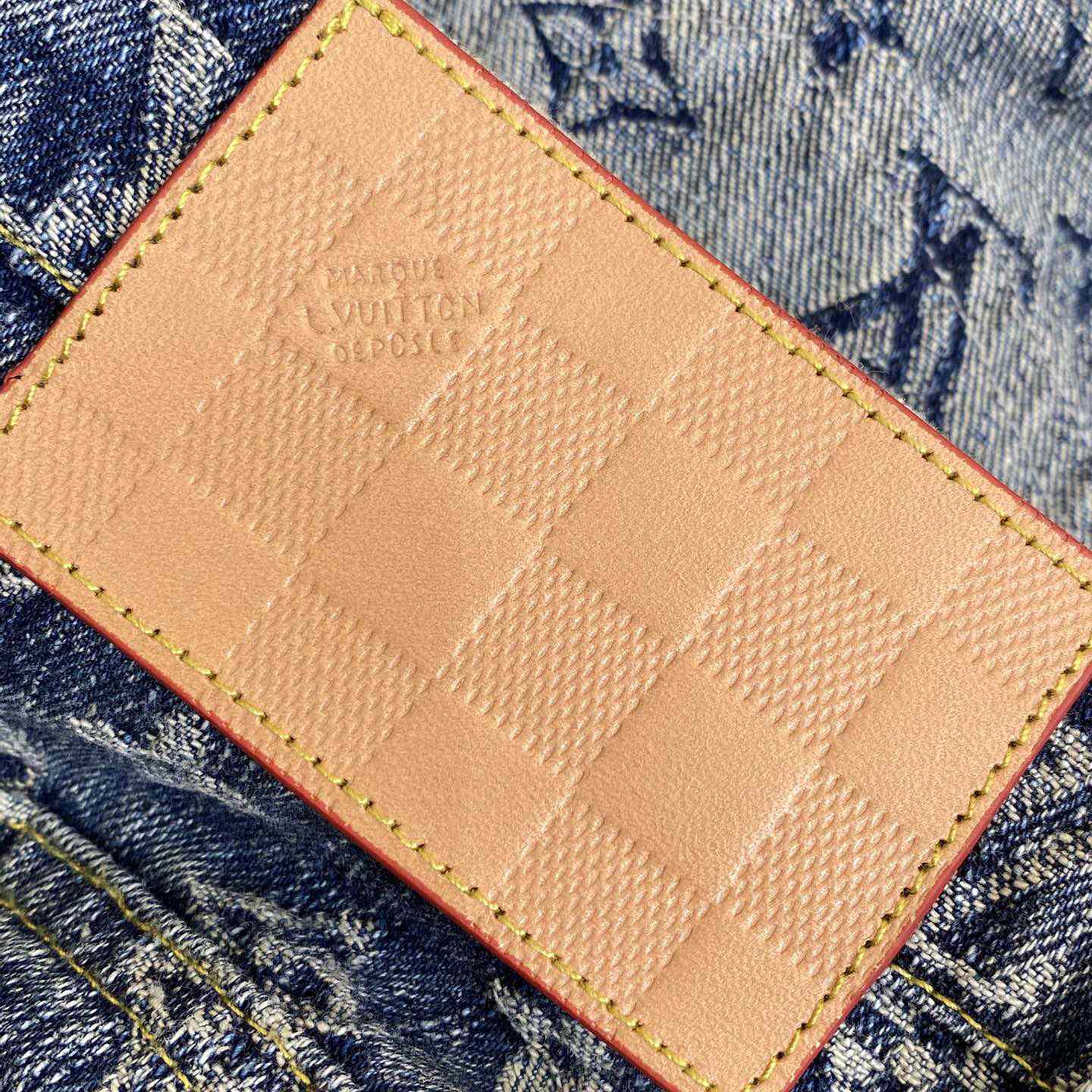 Louis Vuitton Monogram Denim Tailored Pants    1AGIV1 - FashionPlug