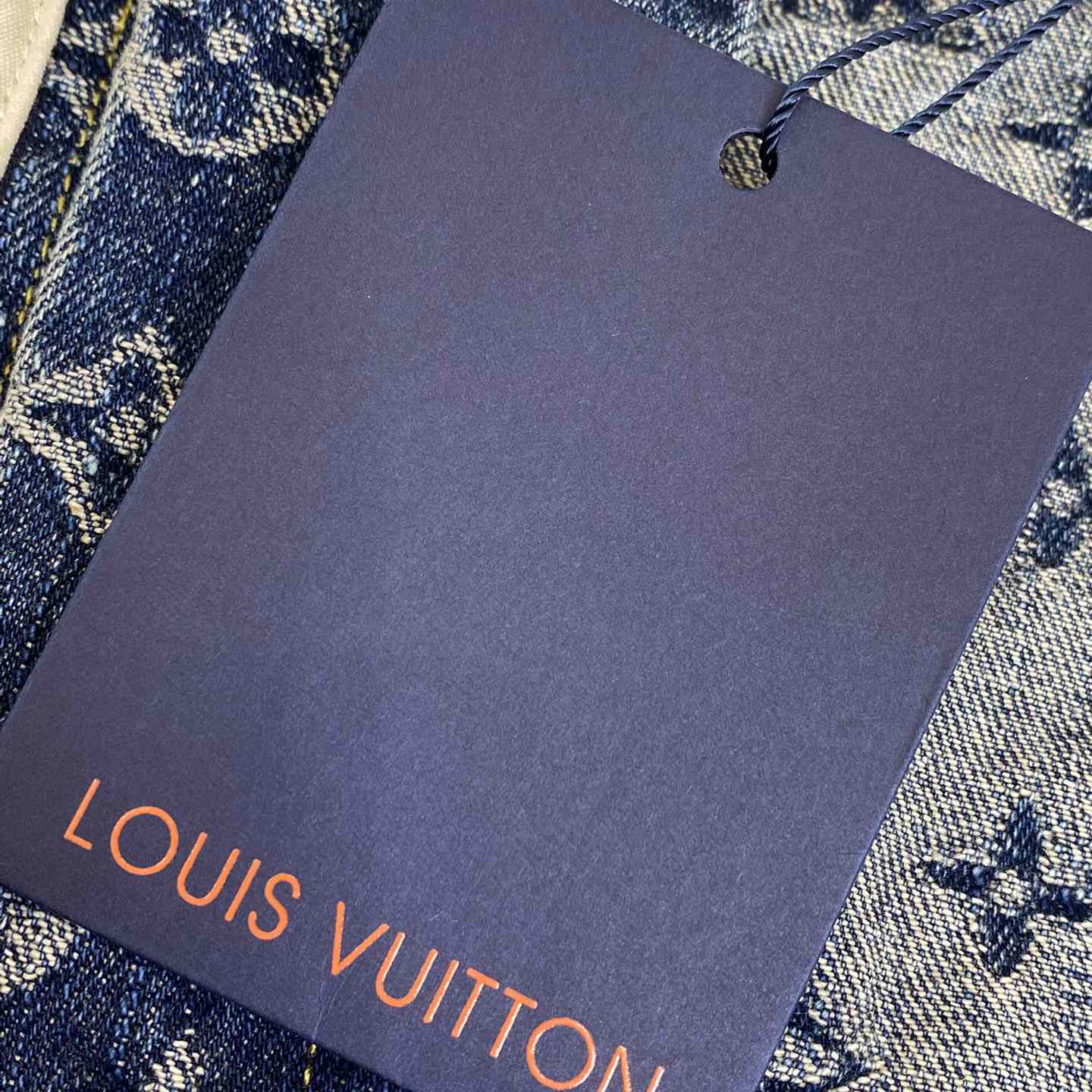 Louis Vuitton Monogram Denim Tailored Pants    1AGIV1 - FashionPlug