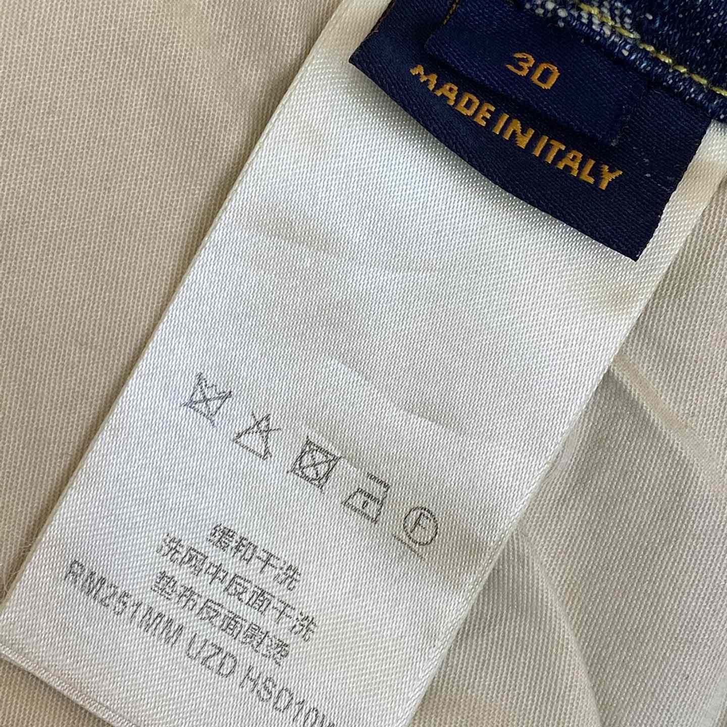 Louis Vuitton Monogram Denim Tailored Pants    1AGIV1 - FashionPlug