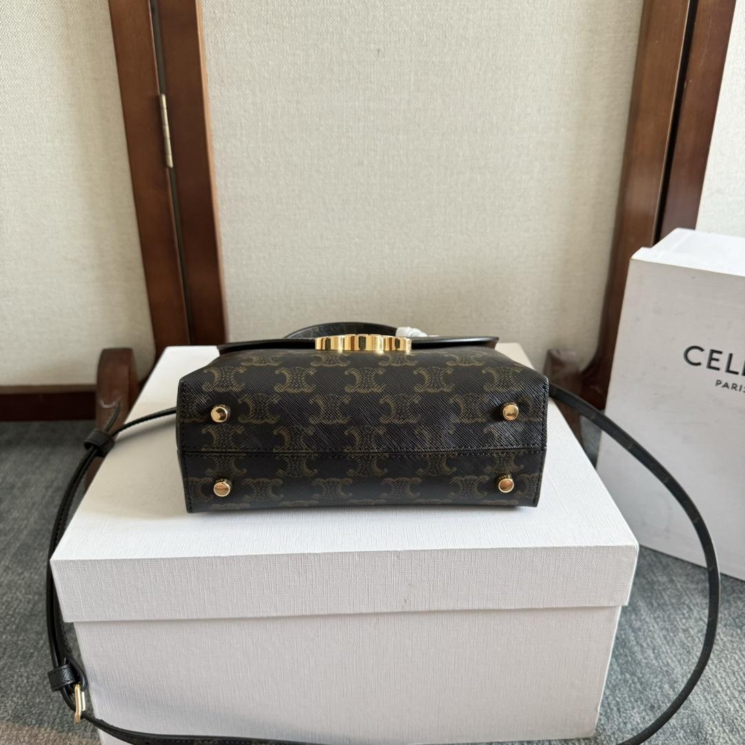 Celine Teen Nino Bag In Triomphe Canvas - FashionPlug