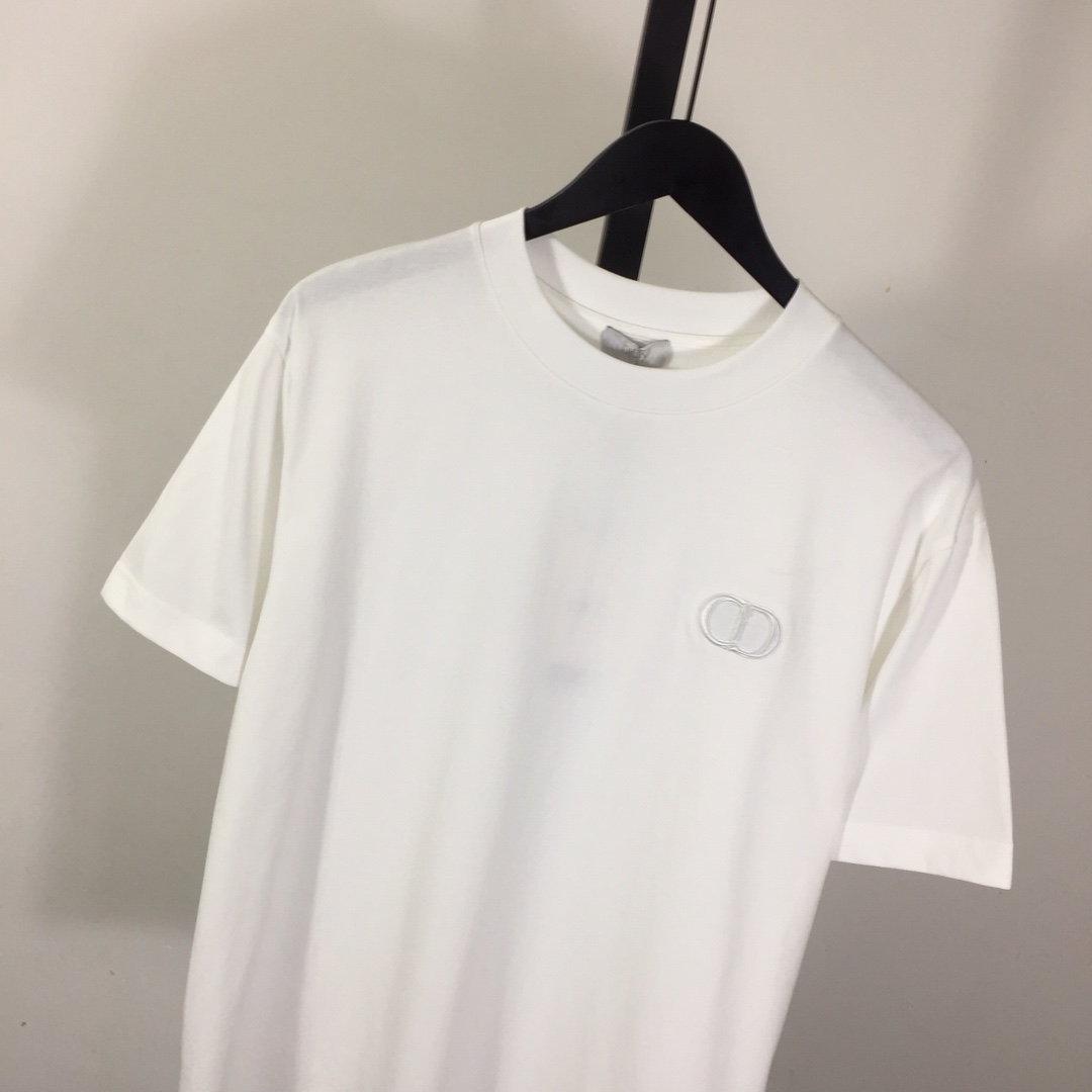 Dior CD Icon Relaxed-fit T-shirt  - FashionPlug