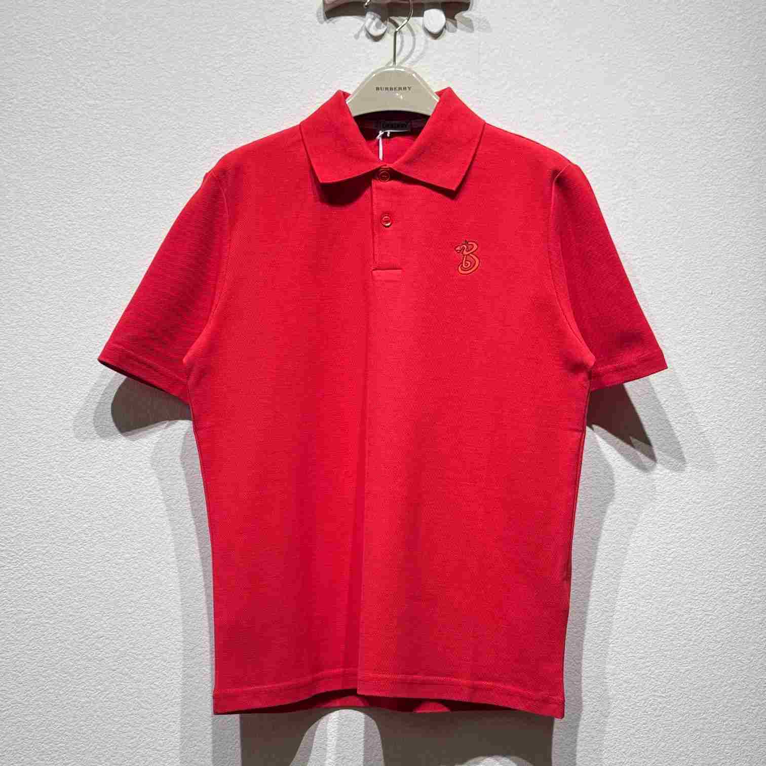 Burberry Cotton Polo Shirt - FashionPlug