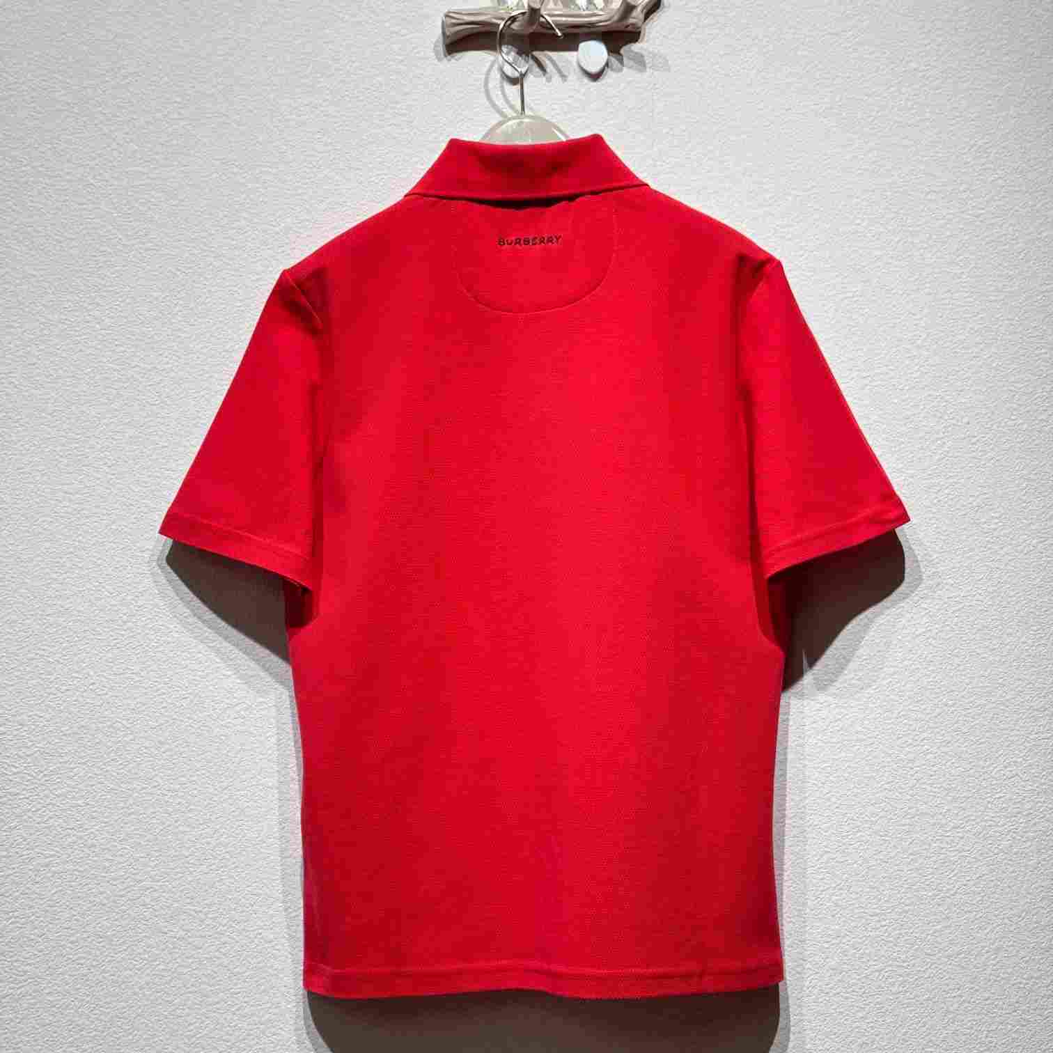 Burberry Cotton Polo Shirt - FashionPlug