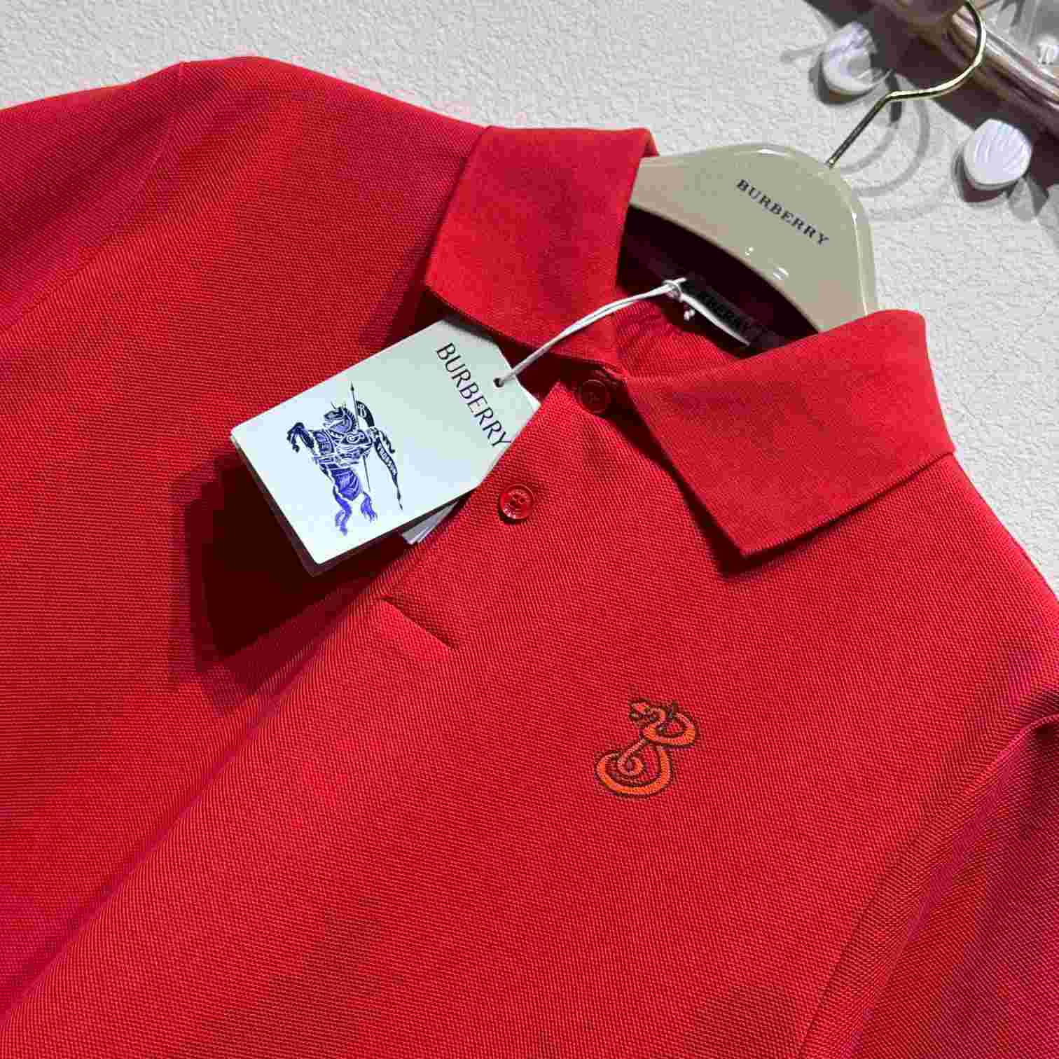 Burberry Cotton Polo Shirt - FashionPlug