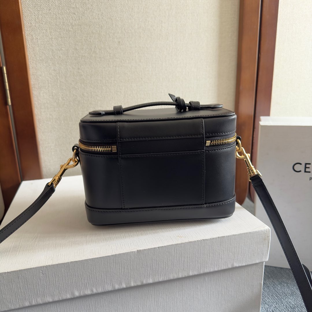 Celine Vanity In Shiny Calfskin - FashionPlug