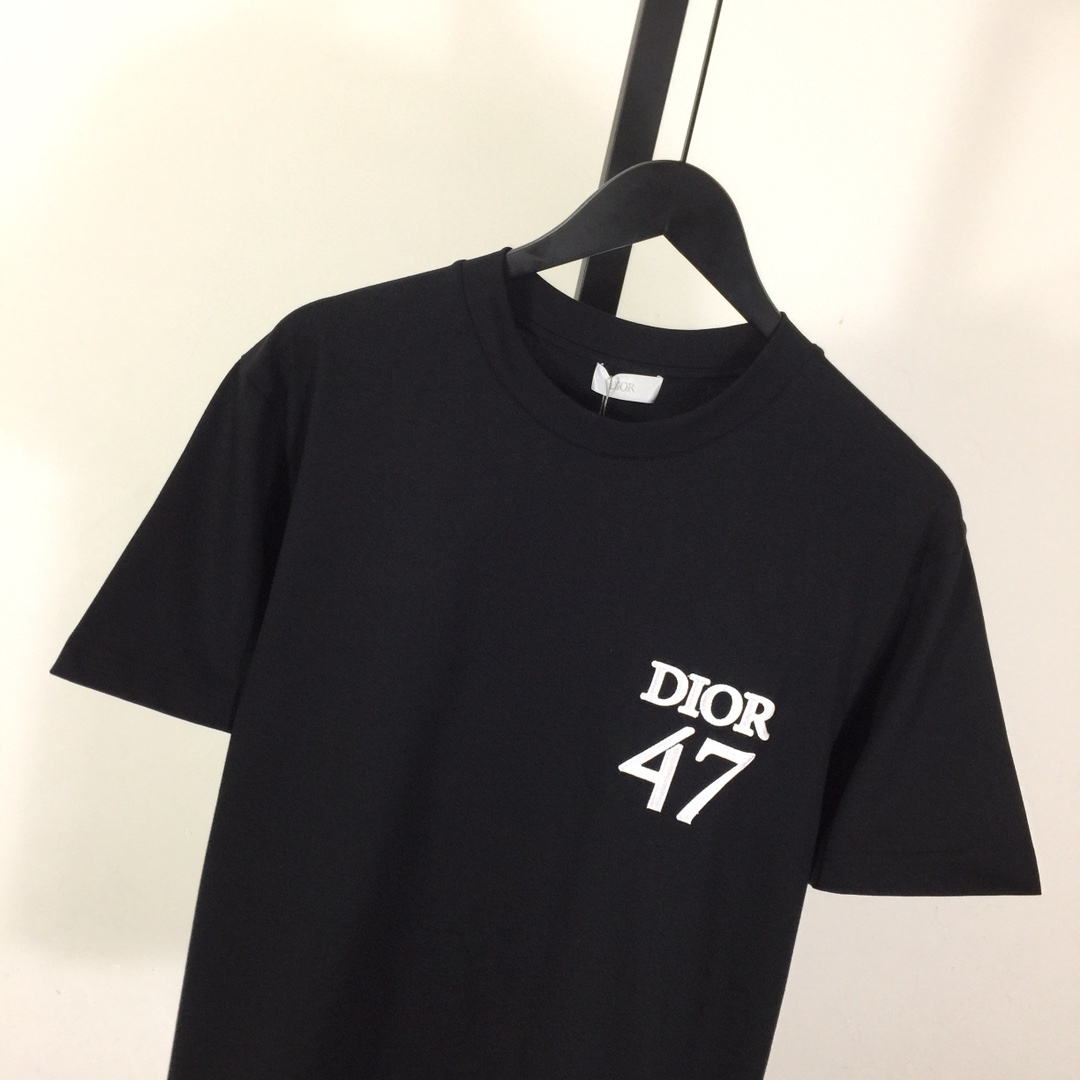 Dior '47' Relaxed-fit T-shirt  - FashionPlug