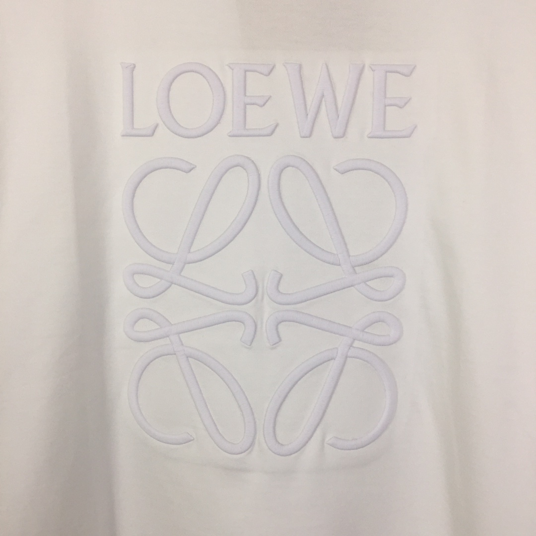 Loewe Loose Fit T-shirt In Cotton - FashionPlug
