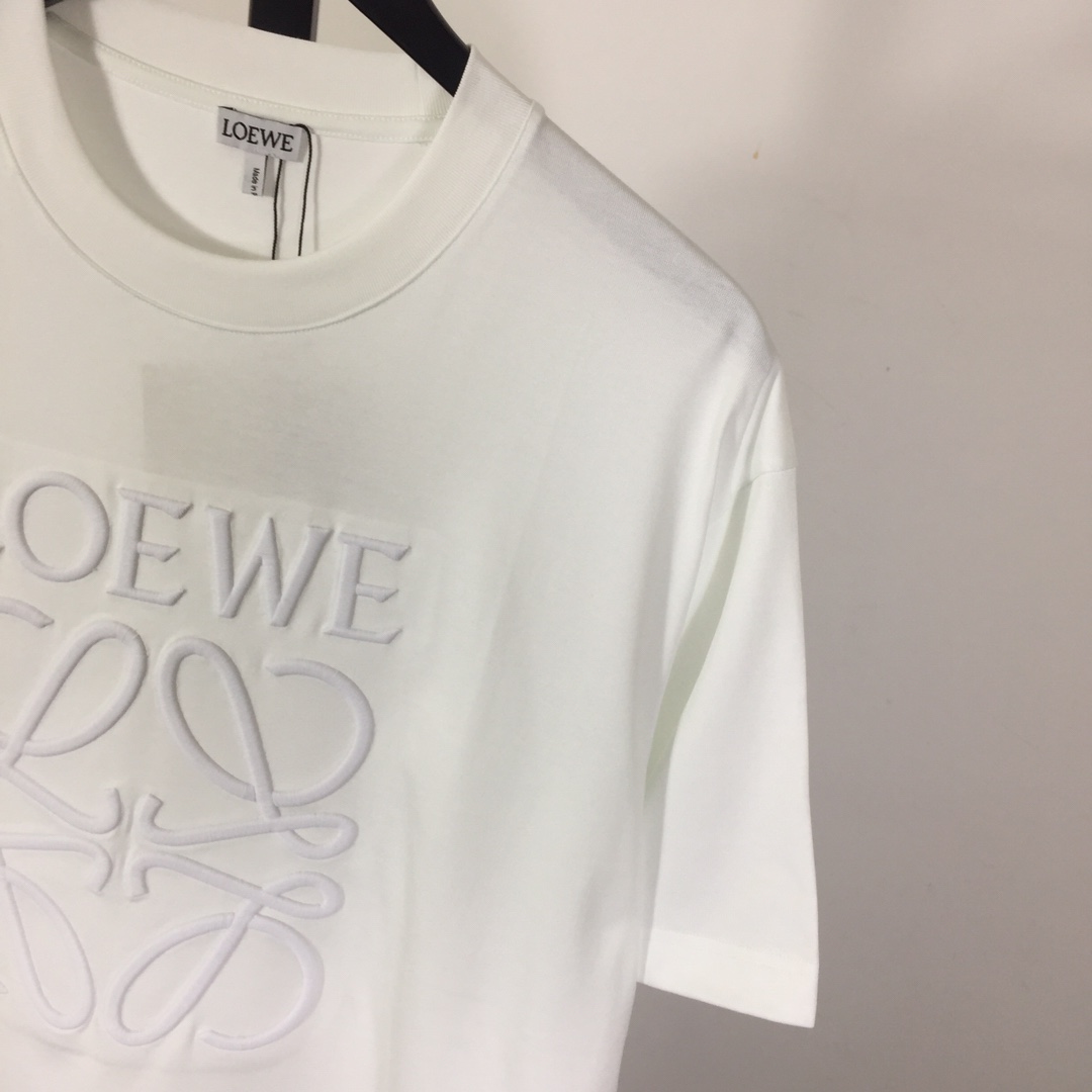 Loewe Loose Fit T-shirt In Cotton - FashionPlug