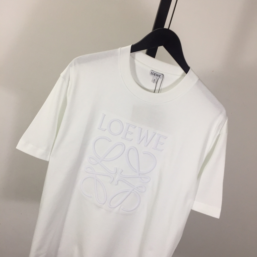 Loewe Loose Fit T-shirt In Cotton - FashionPlug