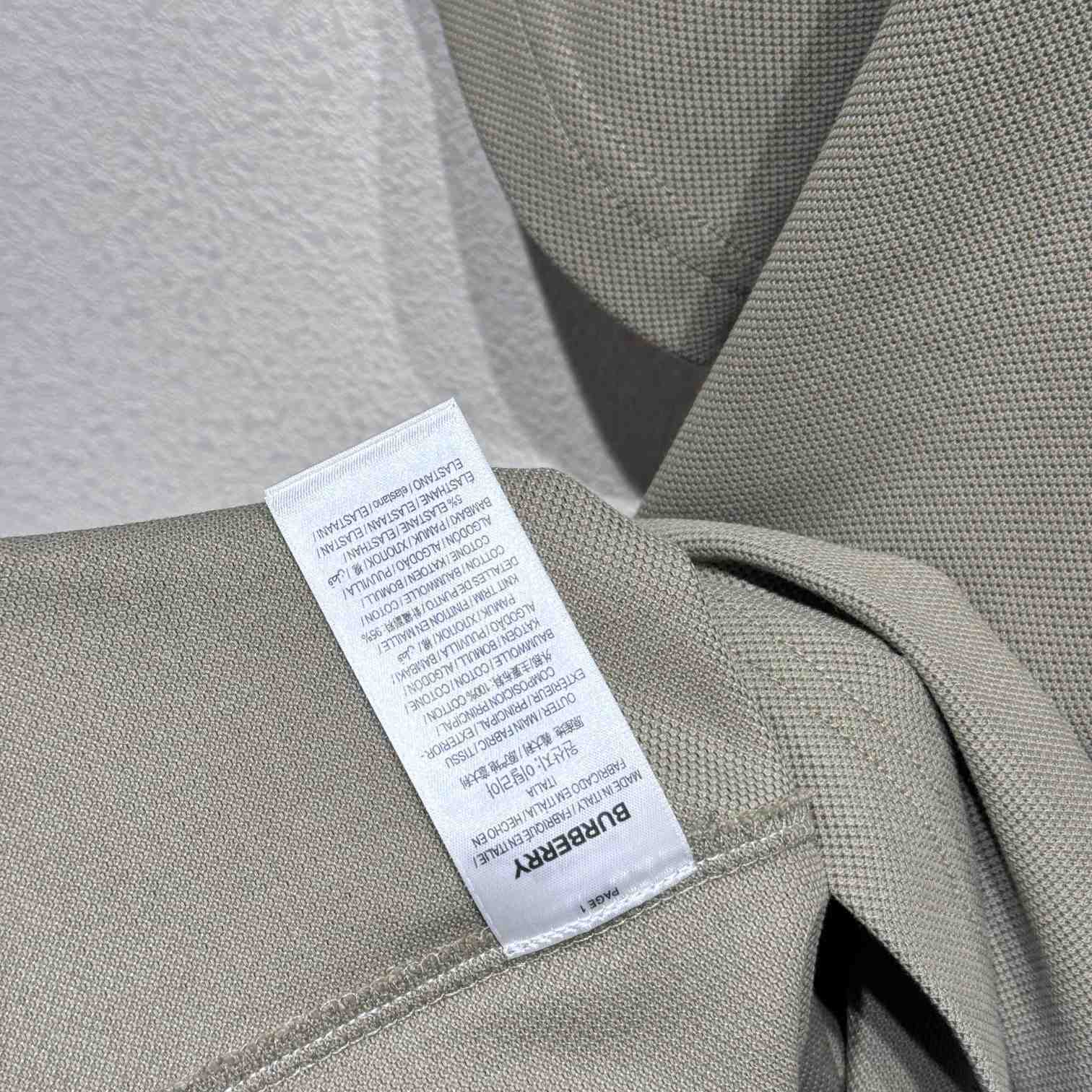 Burberry Cotton Polo Shirt - FashionPlug