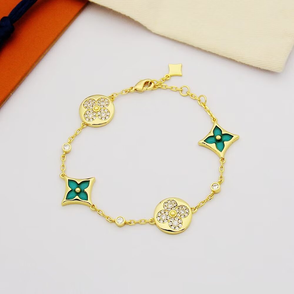 Louis Vuitton Color Blossom BB Multi-Pattern Bracelet - FashionPlug