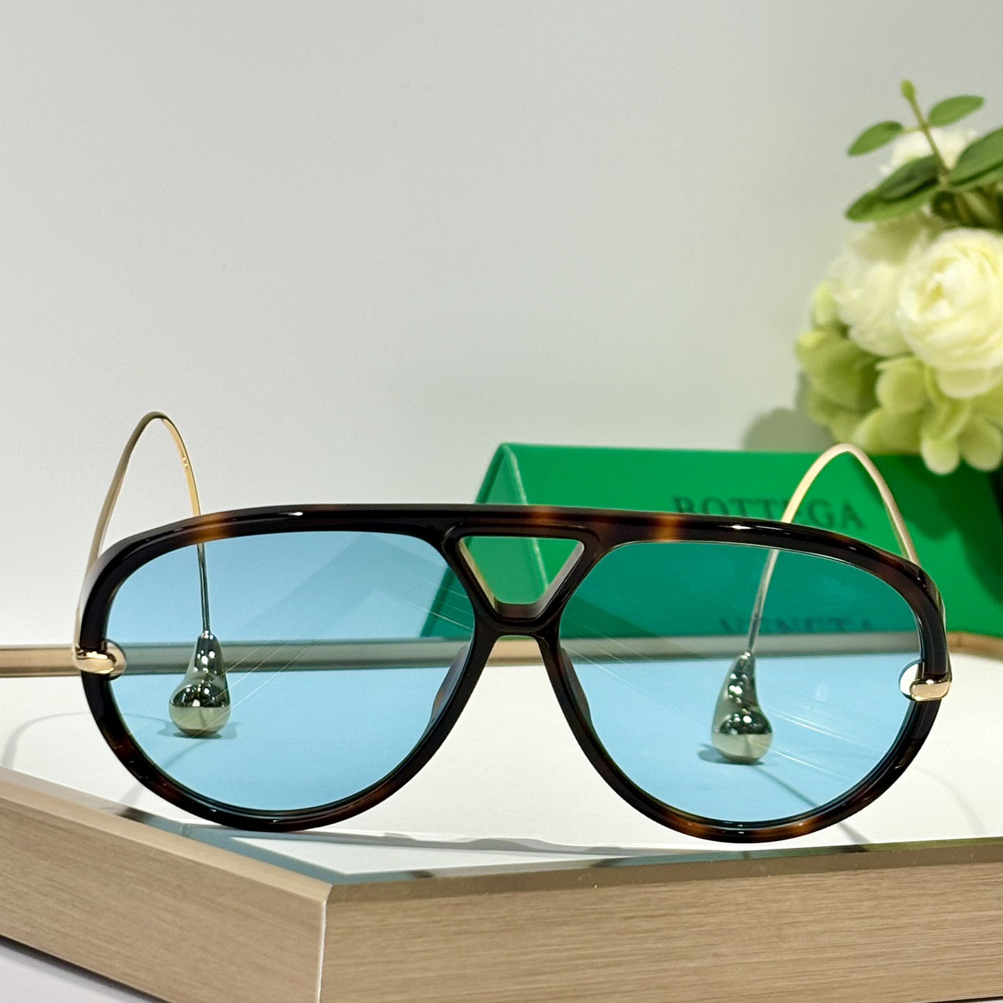 Bottega Veneta BV1273 Sunglasses    - FashionPlug