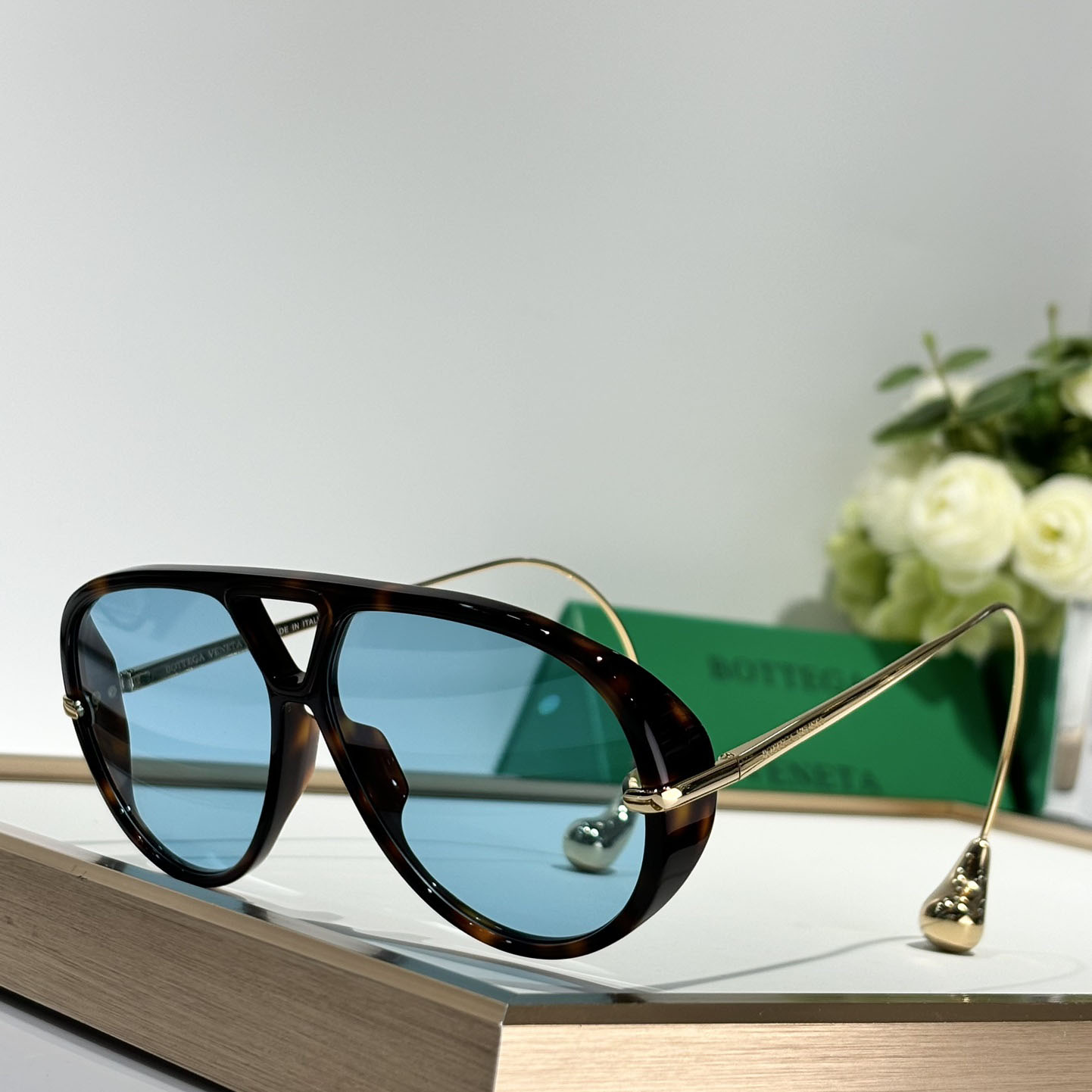 Bottega Veneta BV1273 Sunglasses    - FashionPlug