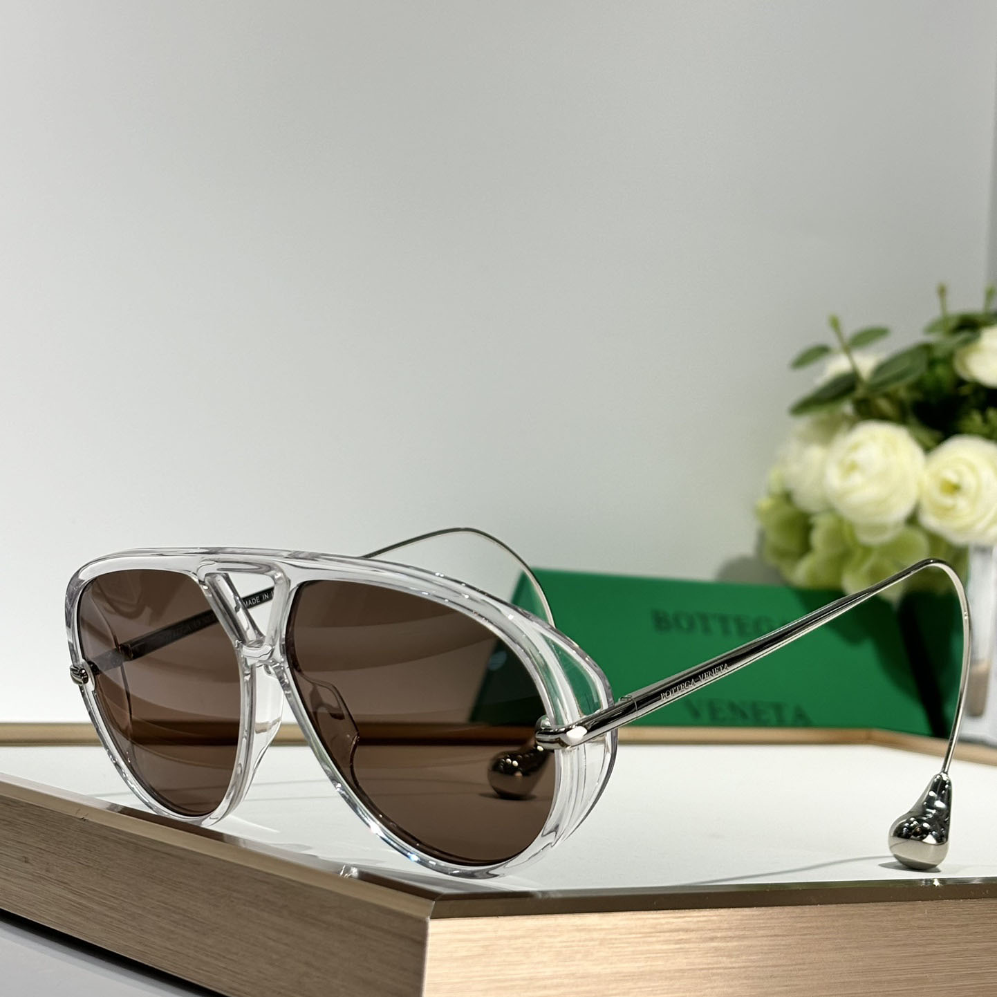 Bottega Veneta BV1273 Sunglasses    - FashionPlug