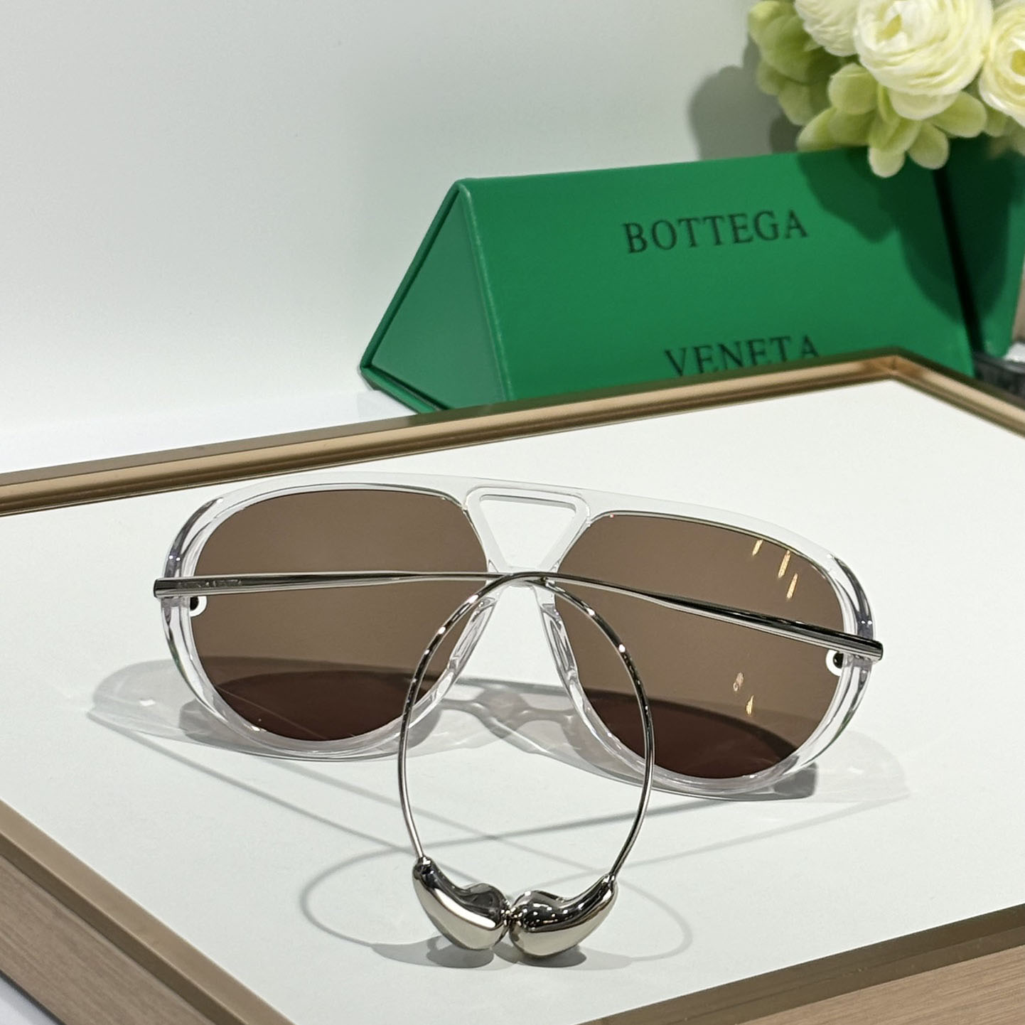 Bottega Veneta BV1273 Sunglasses    - FashionPlug