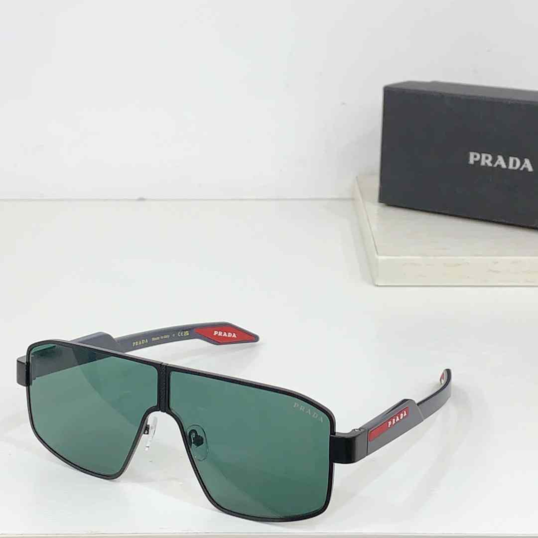Prada Linea Rossa Oversize-frame Sunglasses   PR 54YS  - FashionPlug
