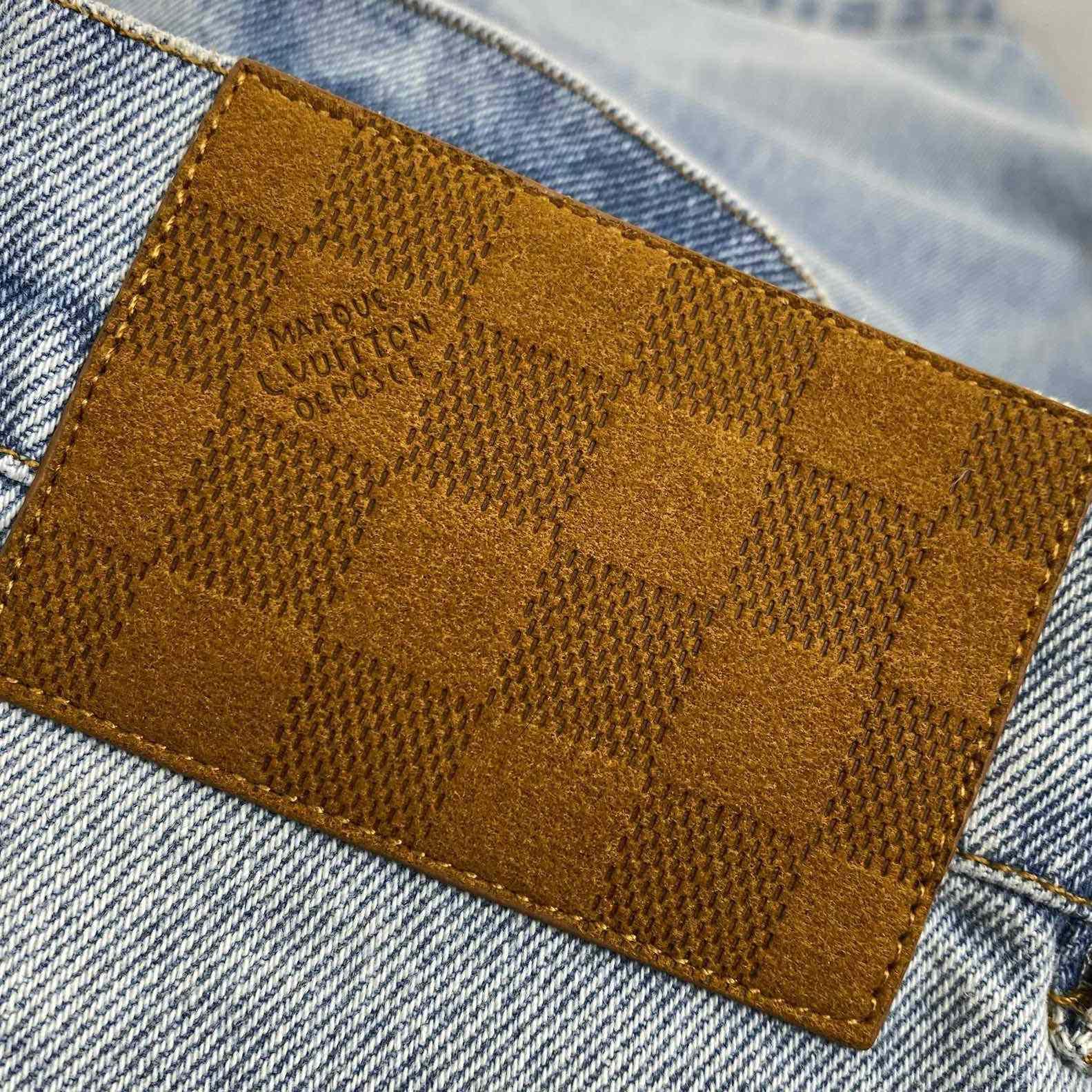 Louis Vuitton Wide Leg Fit Denim Pants  1AGIWK - FashionPlug