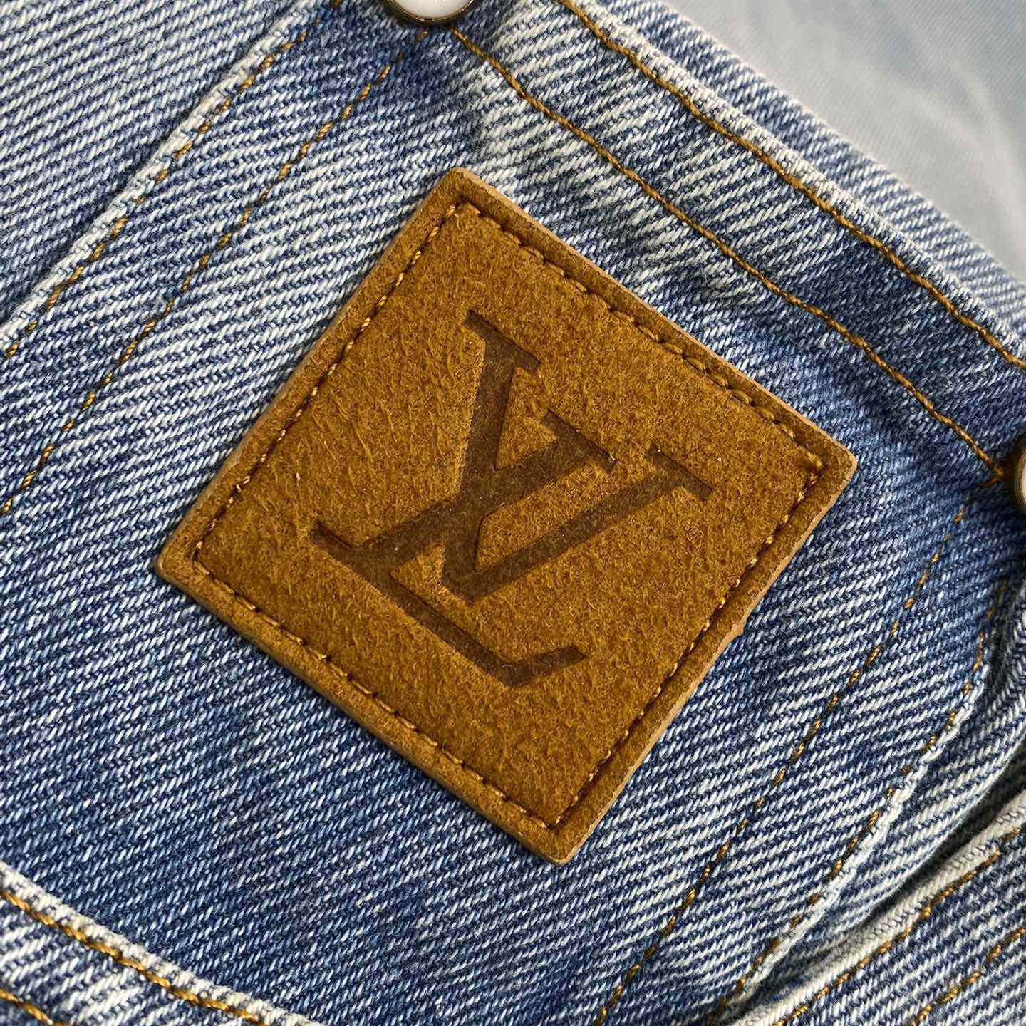 Louis Vuitton Wide Leg Fit Denim Pants  1AGIWK - FashionPlug