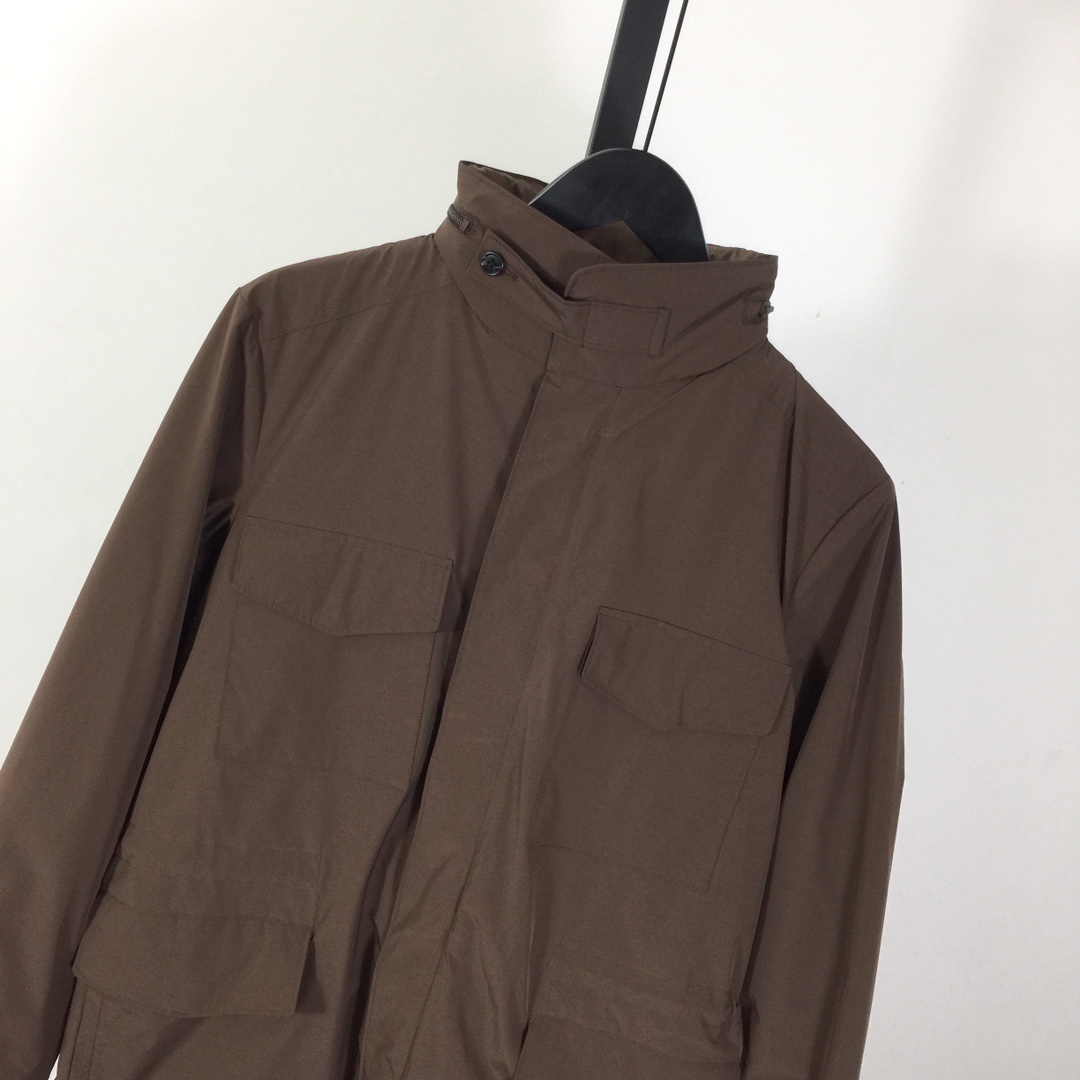 Loro Piana Cashmere-lined Traveller Windmate jacket - FashionPlug