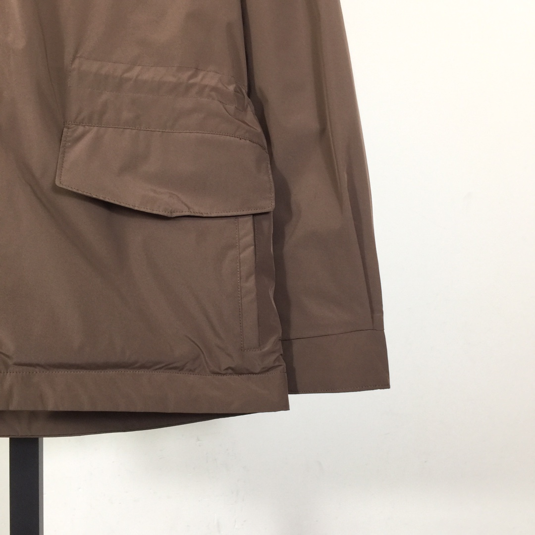 Loro Piana Cashmere-lined Traveller Windmate jacket - FashionPlug