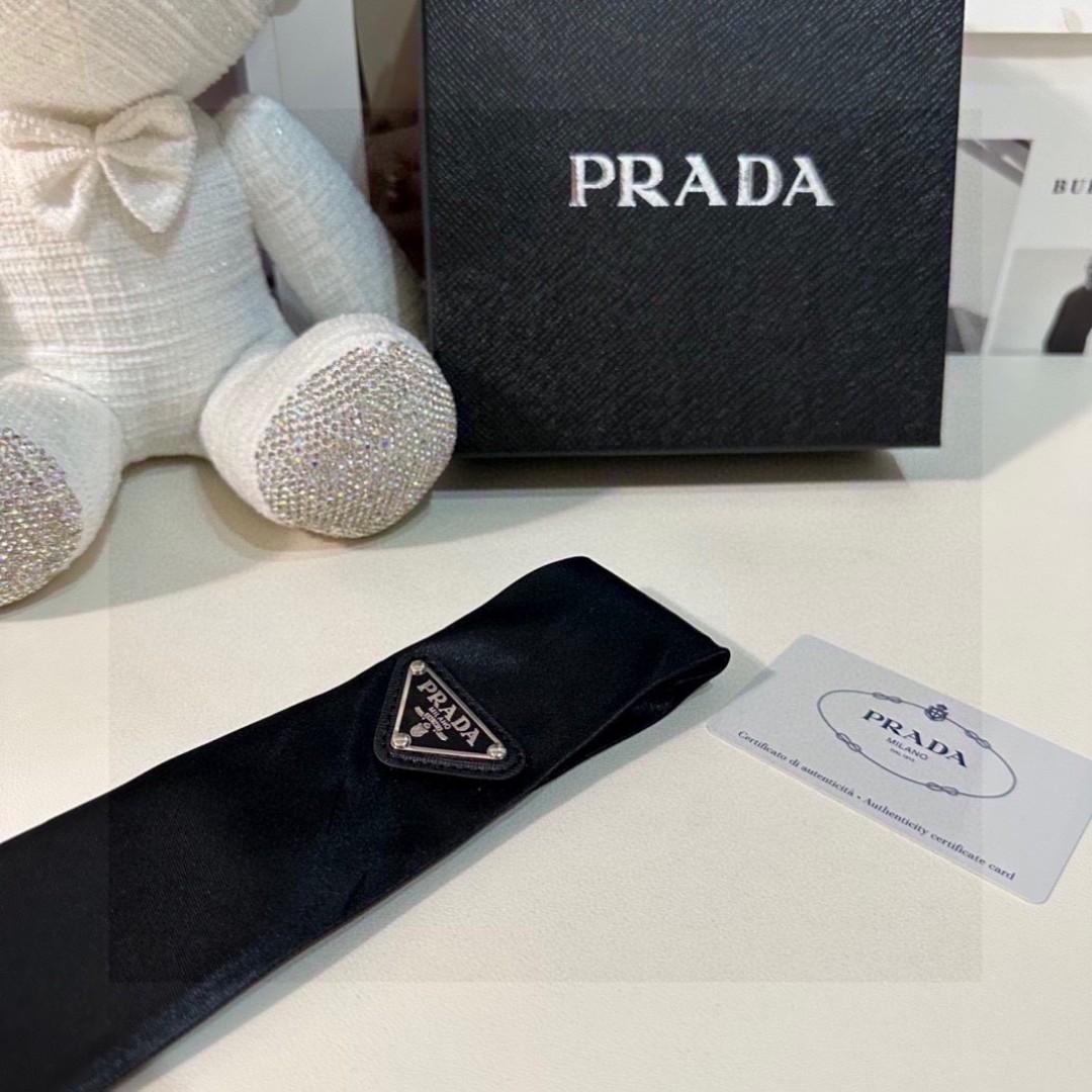 Prada Prada Logo Tie - FashionPlug