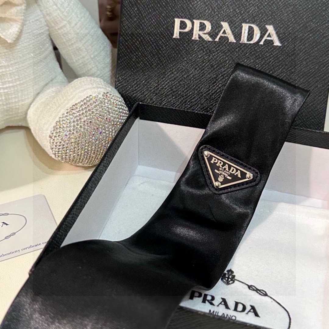 Prada Prada Logo Tie - FashionPlug