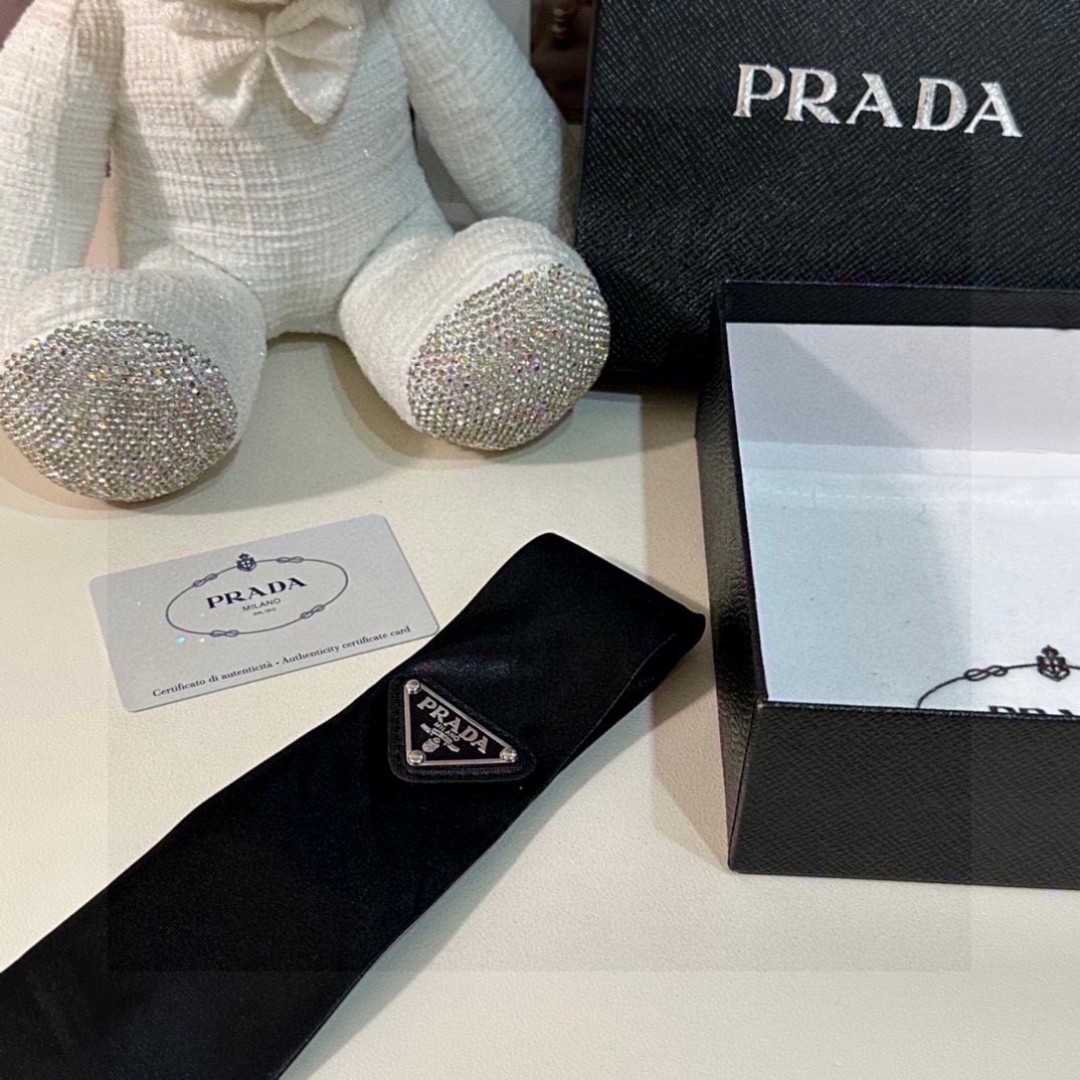 Prada Prada Logo Tie - FashionPlug