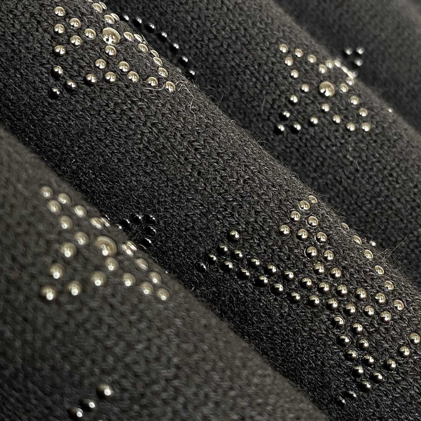 Louis Vuitton Monogram Embellished Wool Evening Crewneck   - FashionPlug